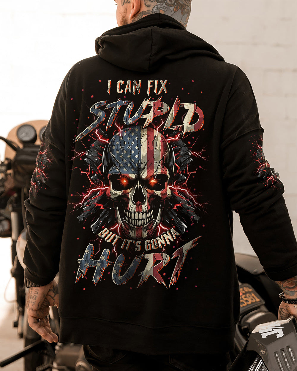 I CAN FIX STUPID BUT IT'S GONNA HURT ALL OVER PRINT - TYLN1303261
