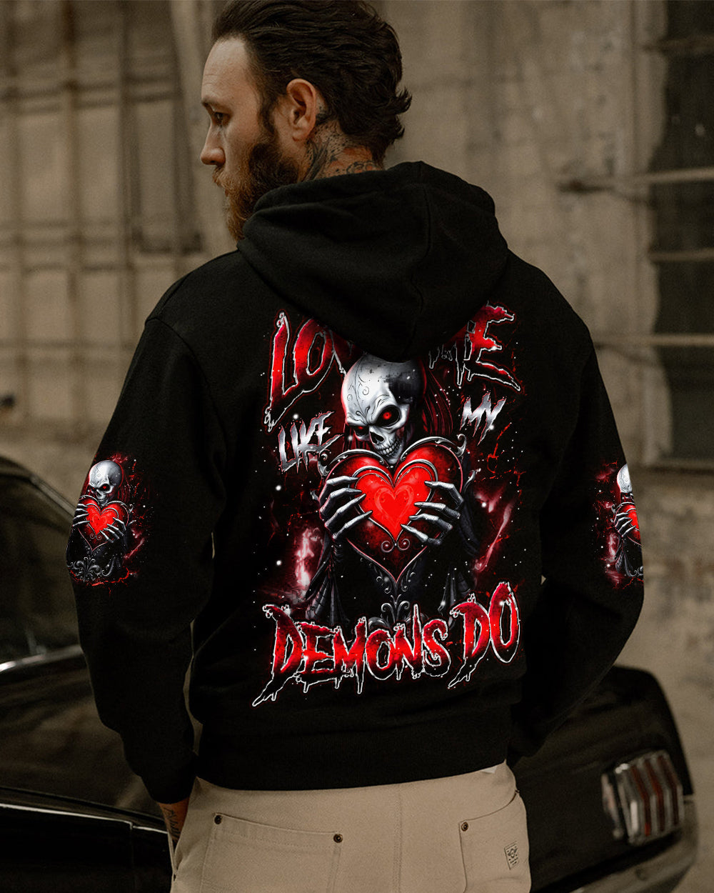 LOVE ME LIKE MY DEMONS DO ALL OVER PRINT - TYQY0302263