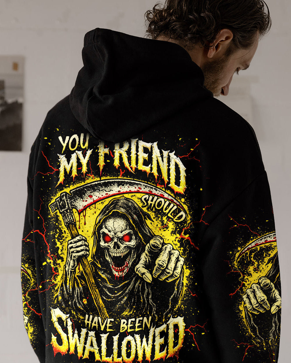 YOU MY FRIEND SHOULD HAVE BEEN SWALLOWED ALL OVER PRINT - TLNT2603263