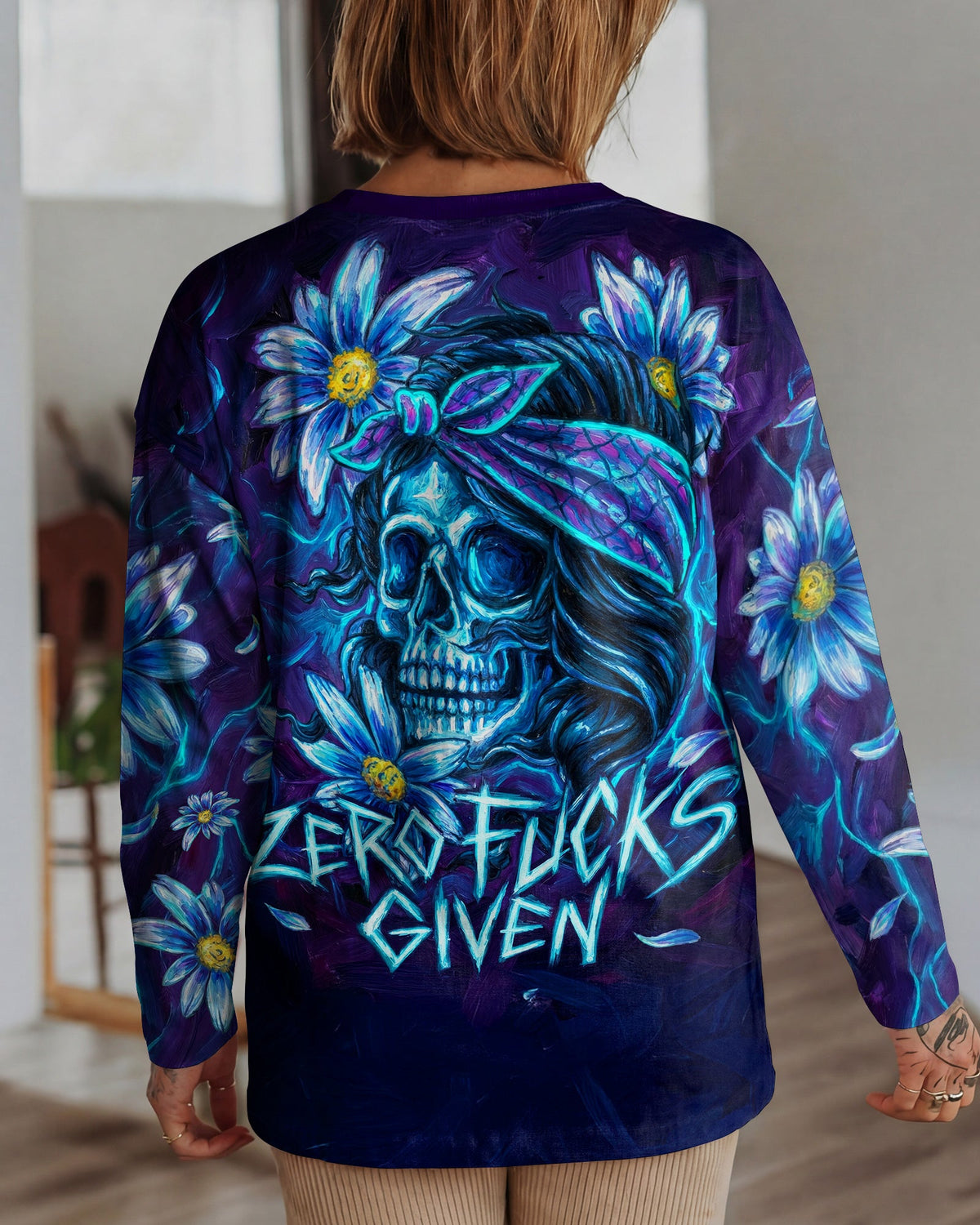 ZERO FUCKS GIVEN ALL OVER PRINT - RI1203261