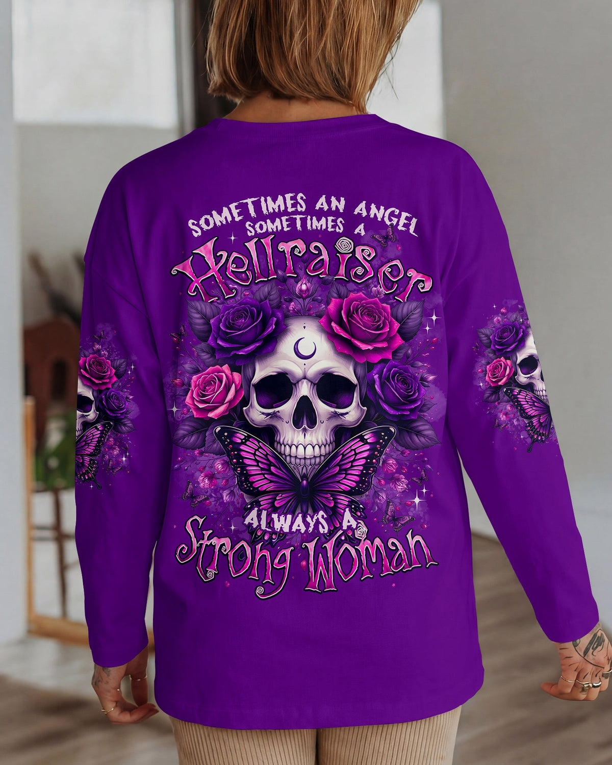 SOMETIMES AN ANGEL SOMETIMES A HELLRAISER ALL OVER PRINT - TYPQ2105261