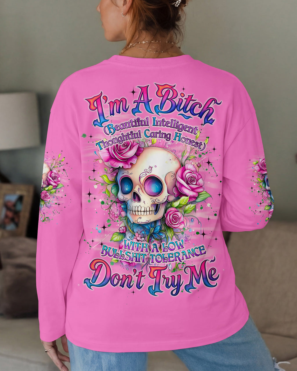 I'M A B DON'T TRY ME ALL OVER PRINT - TYQY1304267