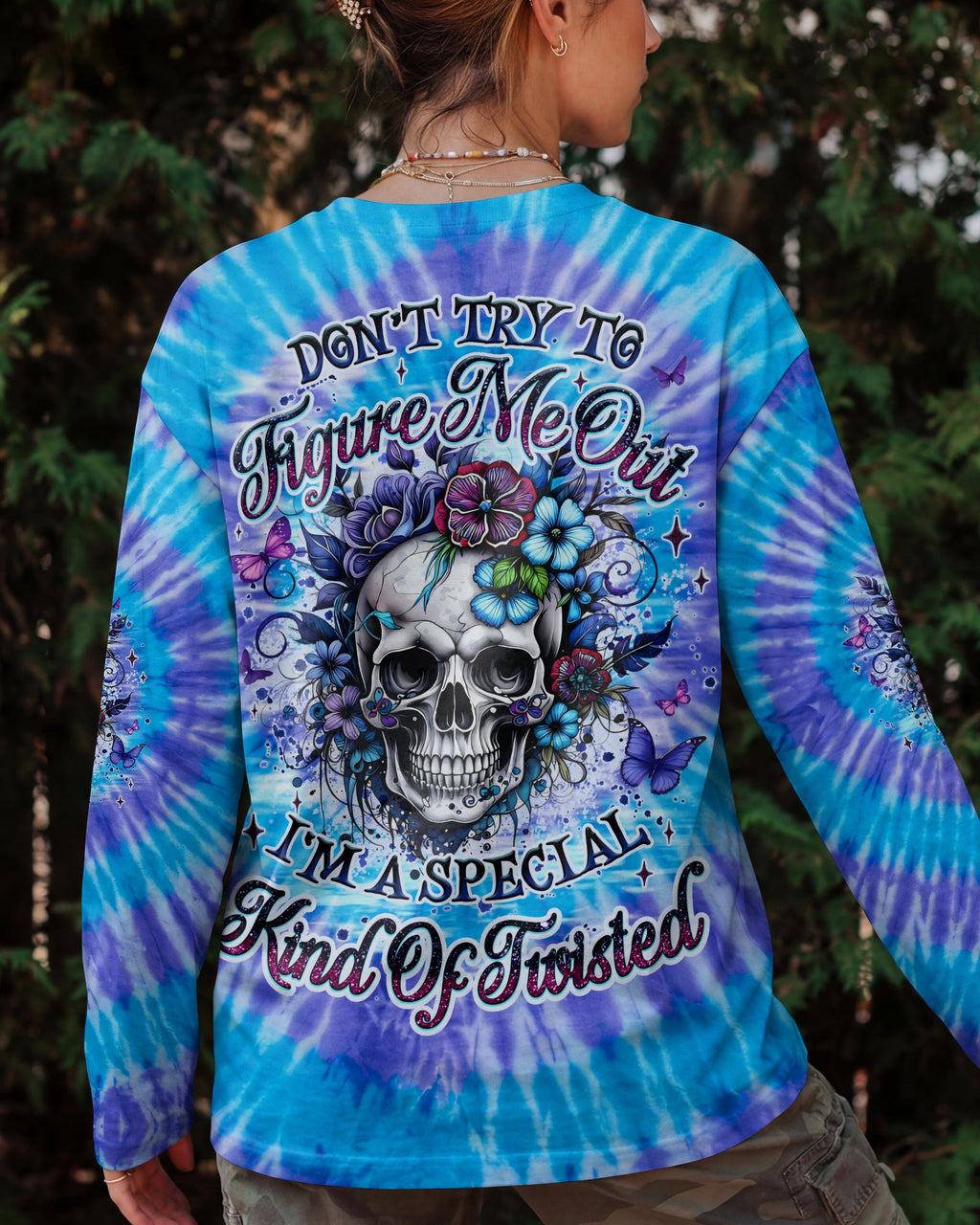 DON'T TRY TO FIGURE ME OUT ALL OVER PRINT - TYQY1004262