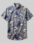 RAVENS SKELETON ROSE BUTTON-DOWN COLLAR SHIRT  - TLNT3006262