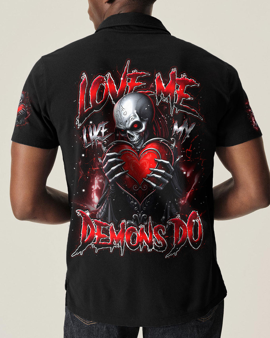 LOVE ME LIKE MY DEMONS DO ALL OVER PRINT - TYQY0302263