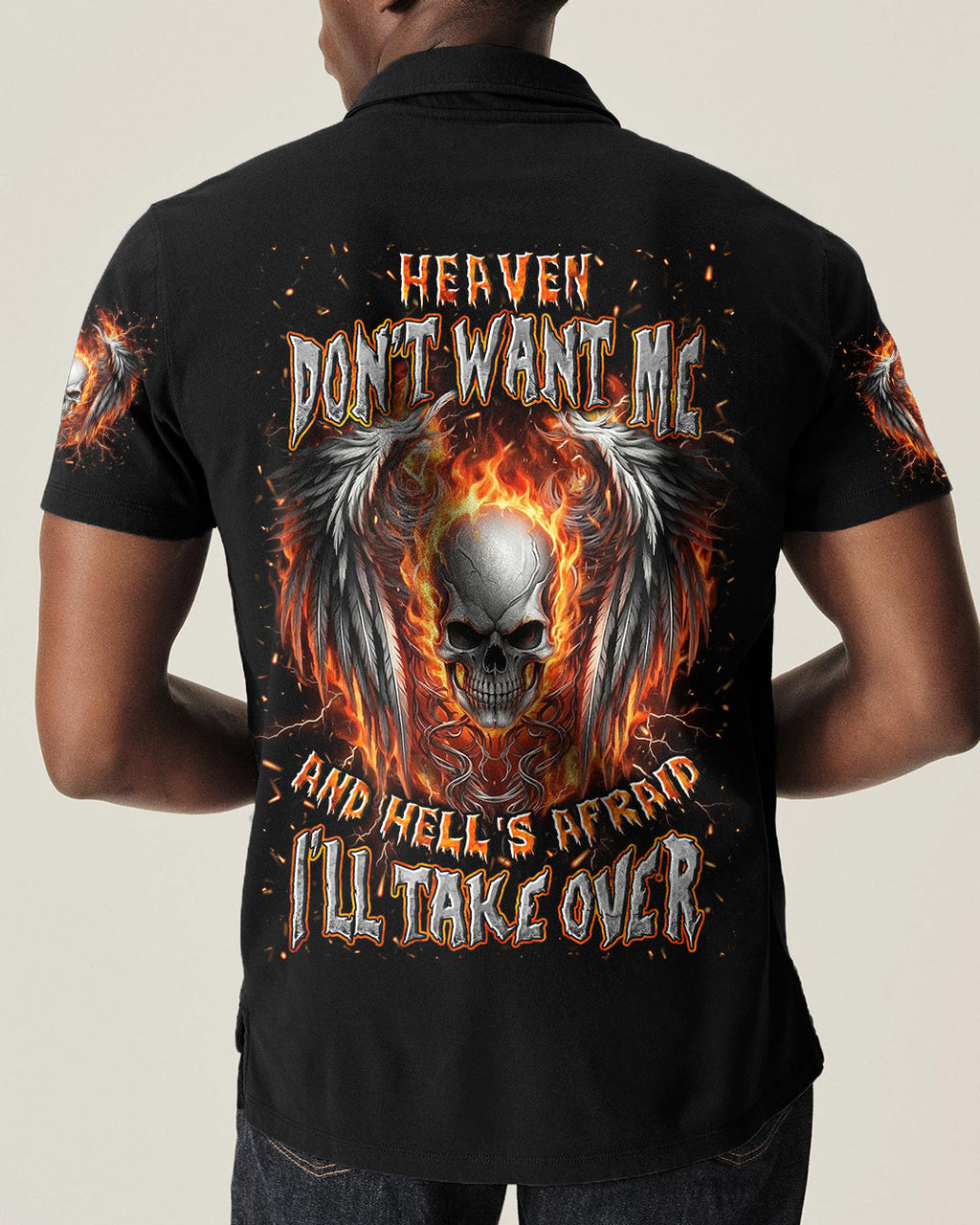 HEAVEN DON'T WANT ME ALL OVER PRINT - TYLN1803261