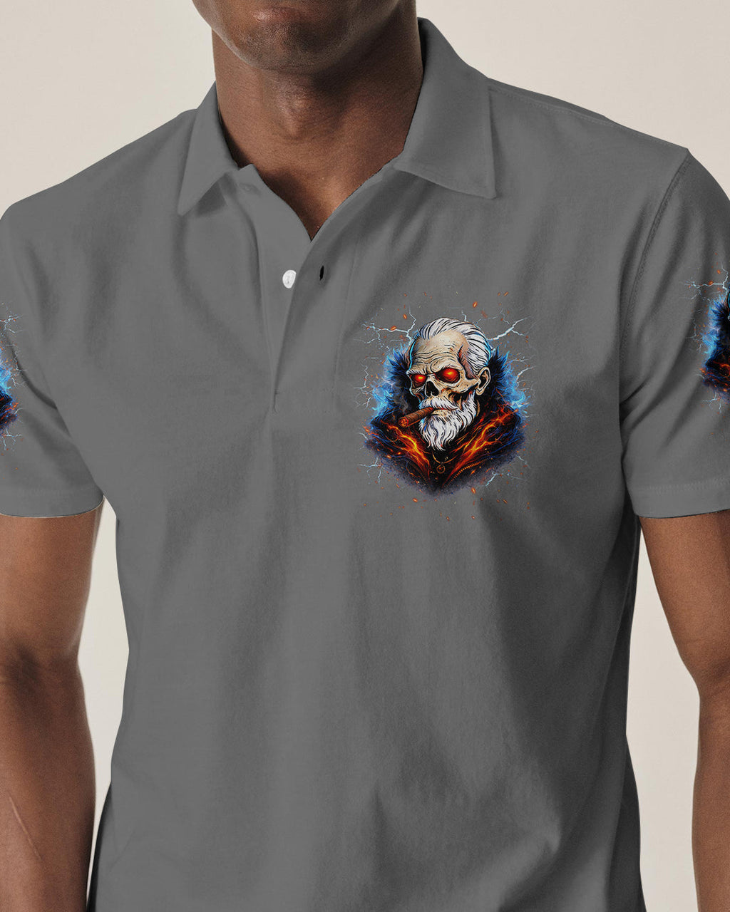 I'M A SIMPLE OLD MAN SKULL ALL OVER PRINT - TLNT1604264