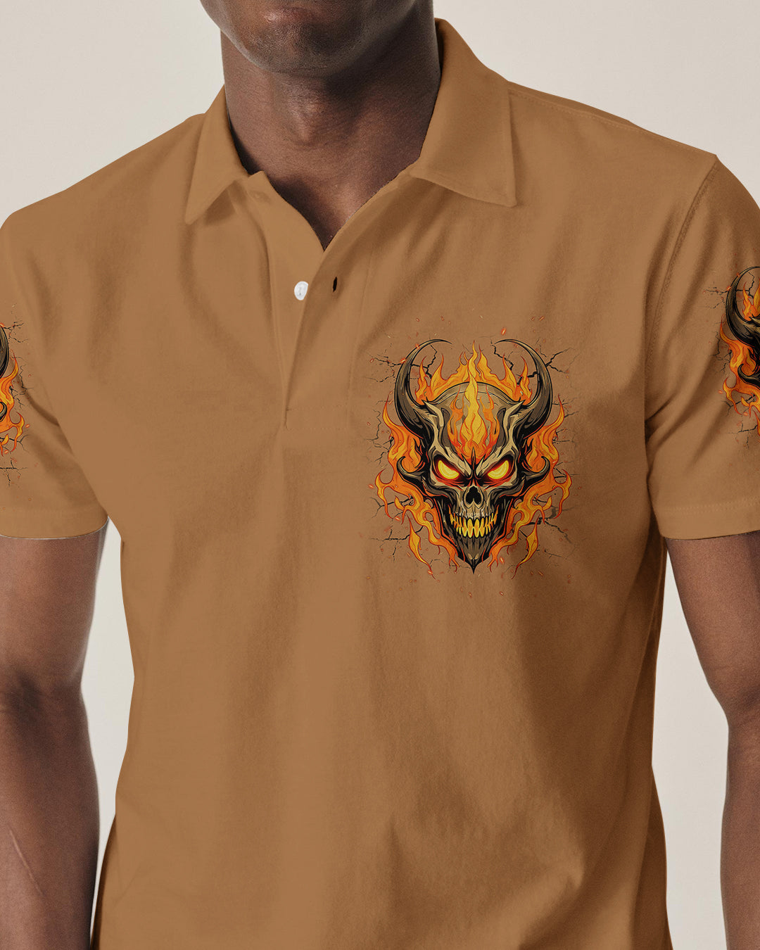 YOUR DEMONS HIDE UNDER YOUR BED SKULL DEMON ALL OVER PRINT - TLNT0603262