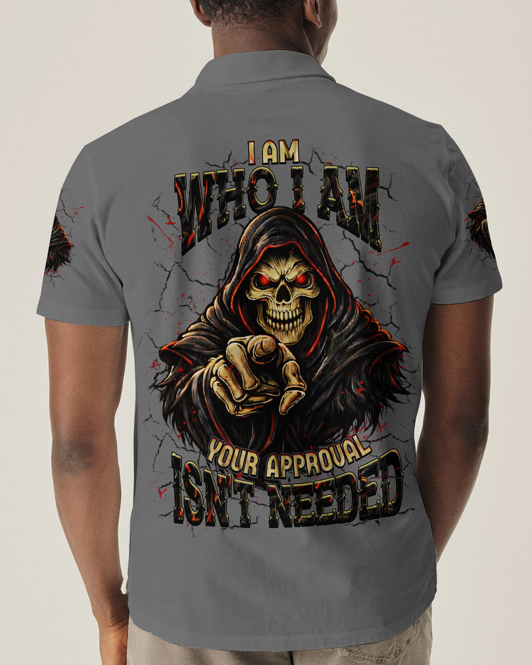 I AM WHO I AM SKULL REAPER ALL OVER PRINT - TLHN2603263