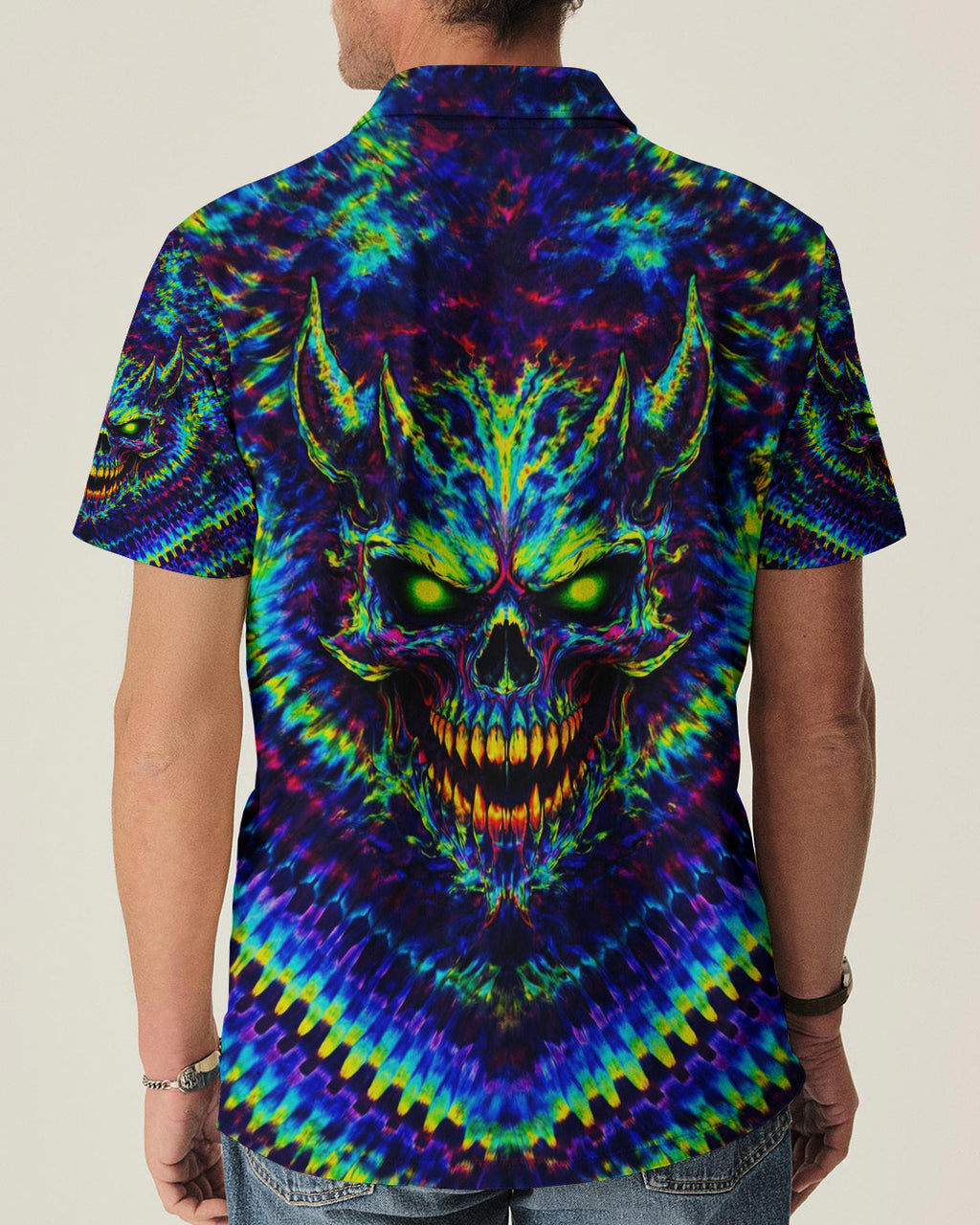 NEON ABYSS DEMON SKULL ALL OVER PRINT - YHLN2502261