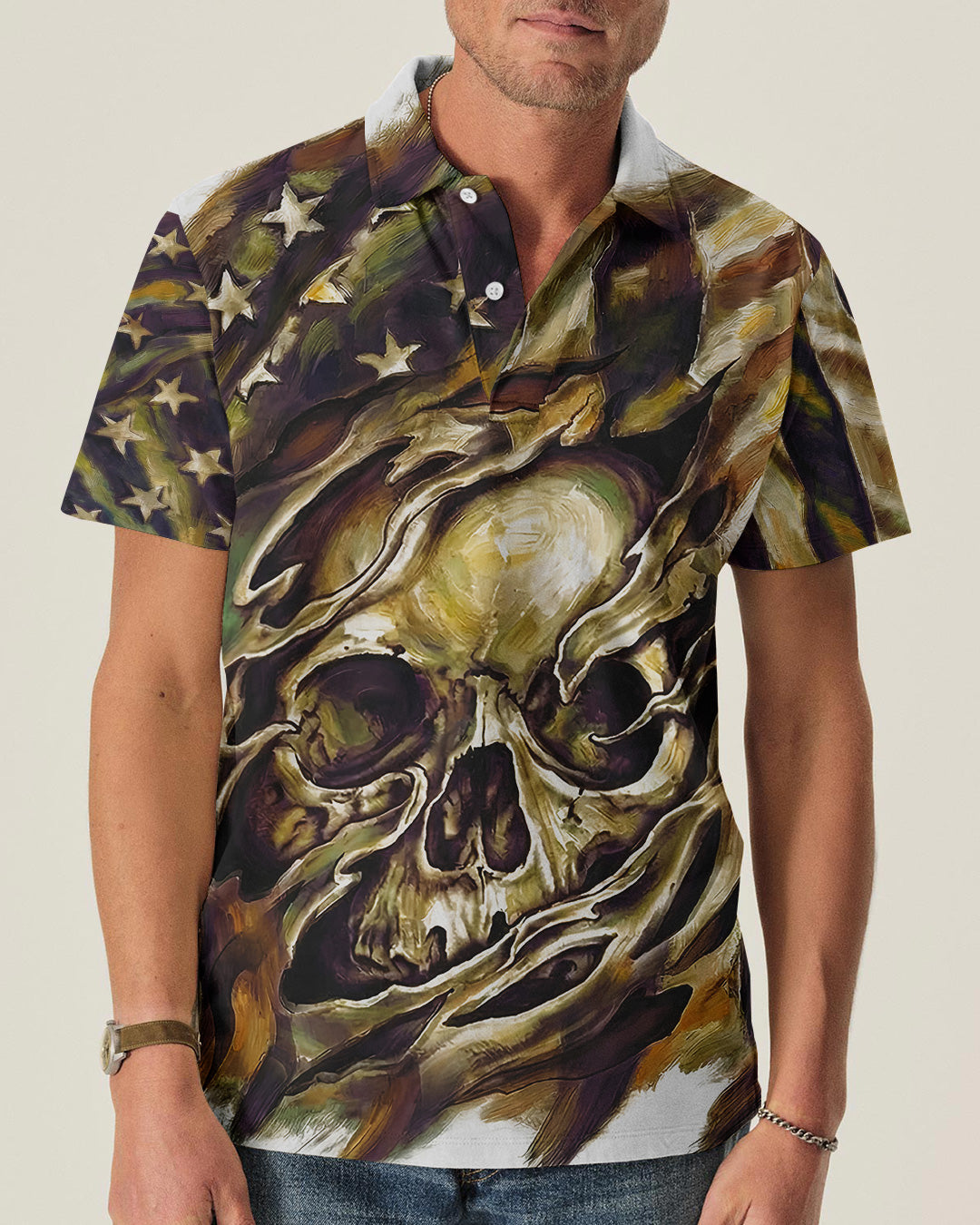 CAMO REAPER SKULL ALL OVER PRINT - RI1803261