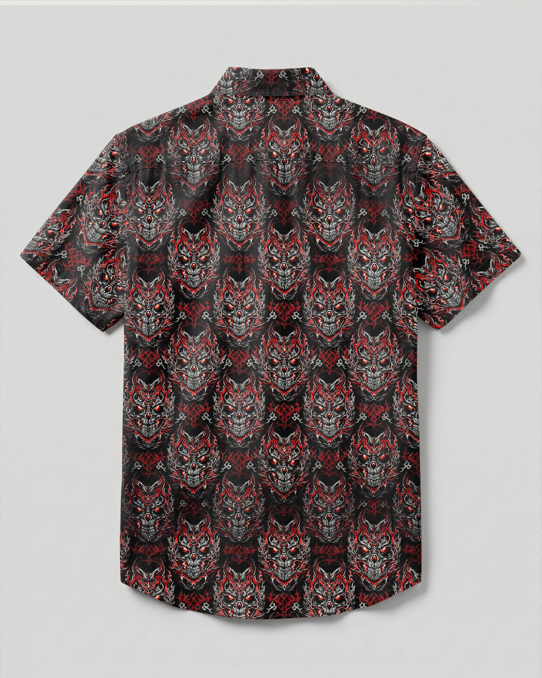SKULL DEMON COLLAR SHIRT  - TLHG0106261