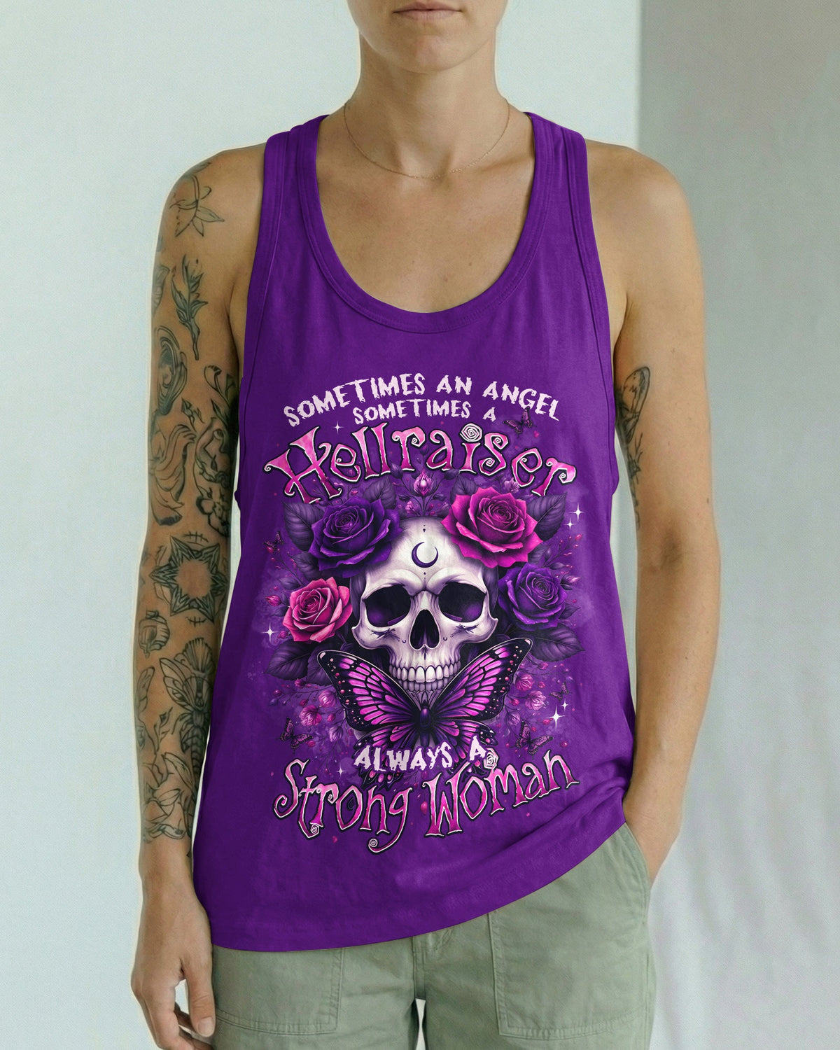 SOMETIMES AN ANGEL SOMETIMES A HELLRAISER ALL OVER PRINT - TYPQ2105261