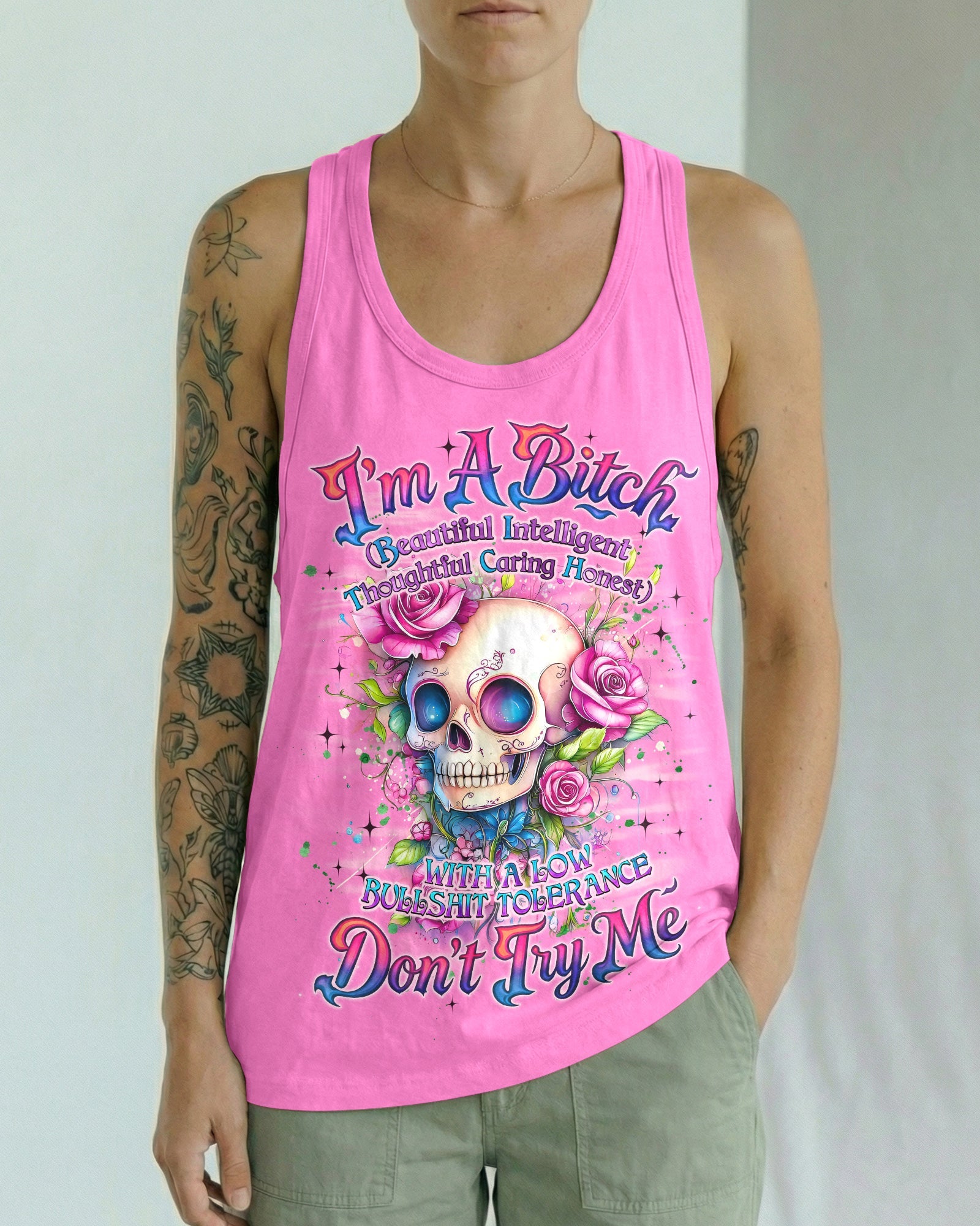 I'M A B DON'T TRY ME ALL OVER PRINT - TYQY1304267