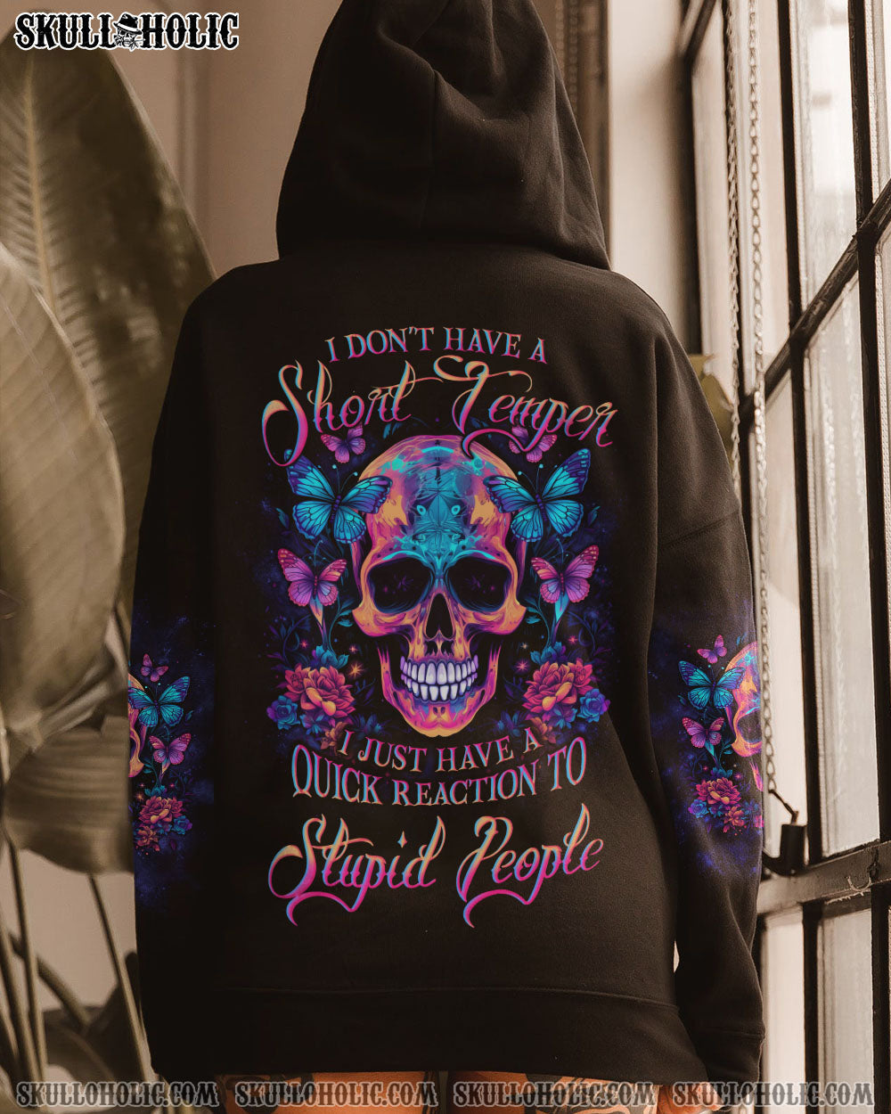 I DON'T HAVE A SHORT TEMPER ALL OVER PRINT - YHLN1705231