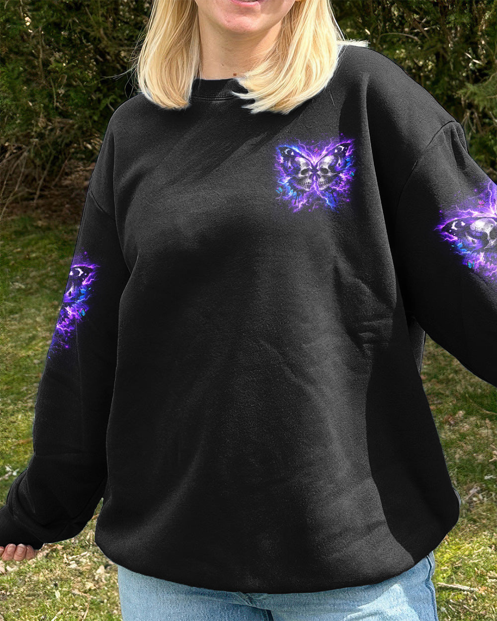 DON'T TRY TO FIGURE ME OUT SKULL ALL OVER PRINT - YHLT2302261