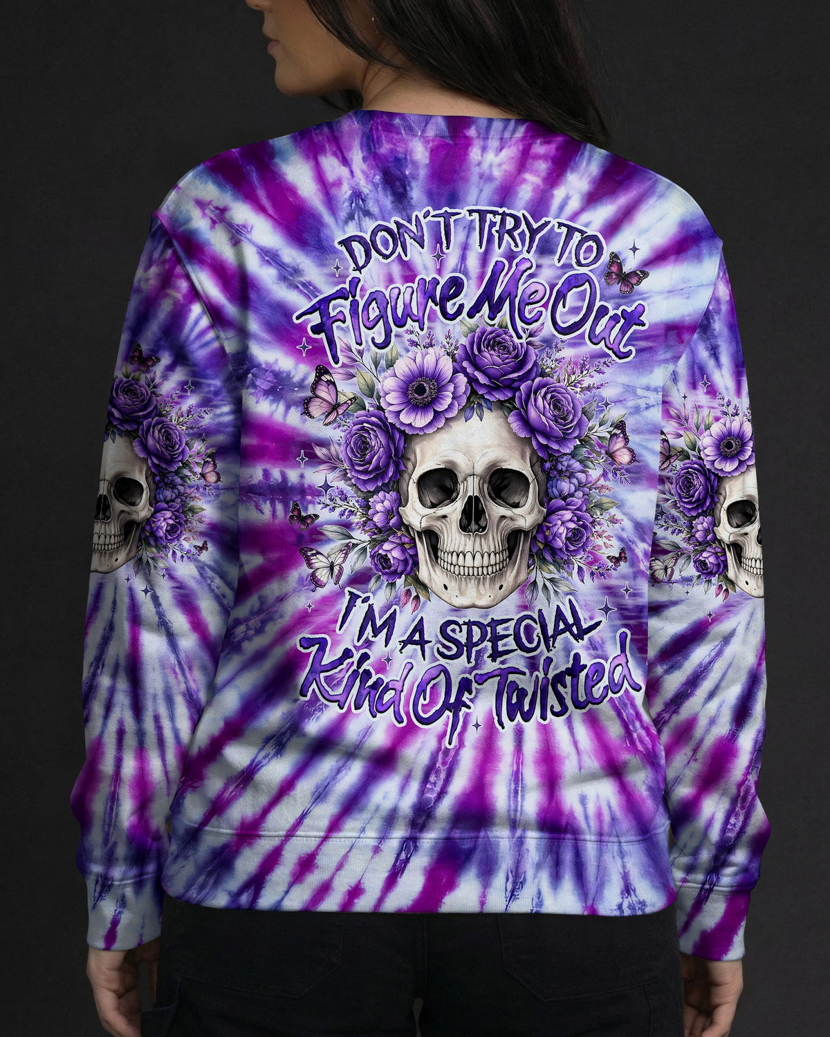 DON'T TRY TO FIGURE ME OUT ALL OVER PRINT - TYQY0506261