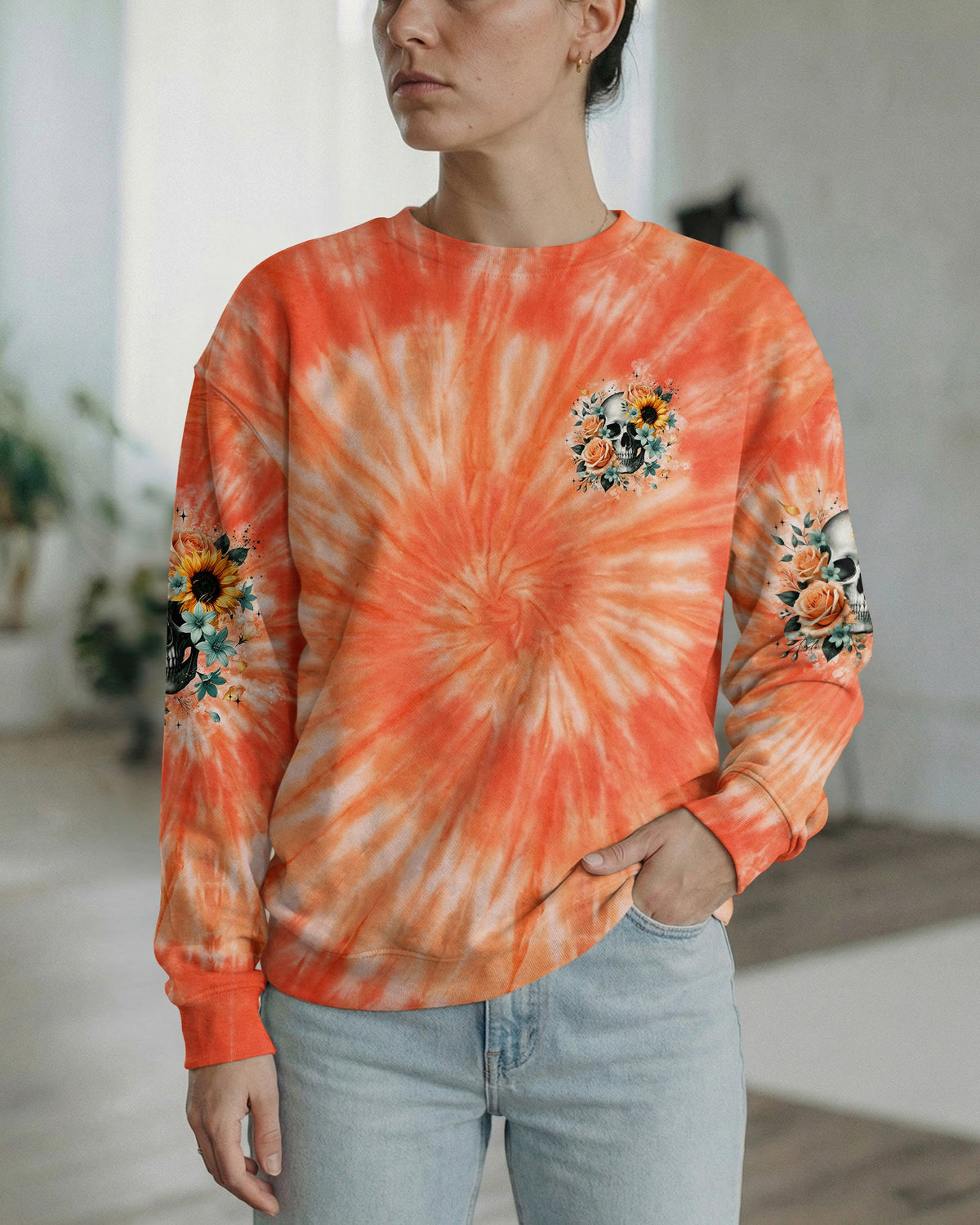 SHE IS SUNSHINE MIXED WITH A LITTLE HURRICANE ALL OVER PRINT - TYPQ0904261