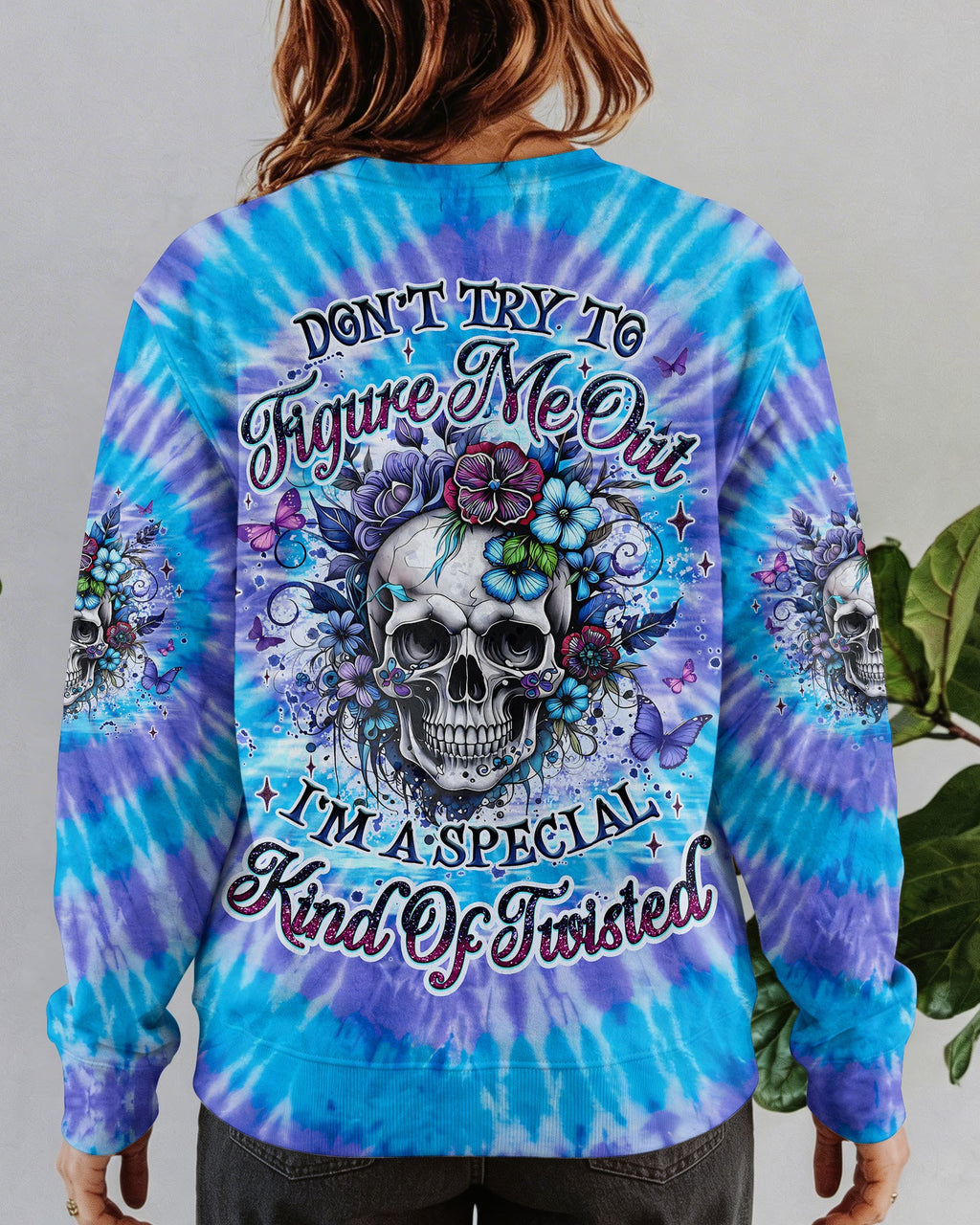 DON'T TRY TO FIGURE ME OUT ALL OVER PRINT - TYQY1004262
