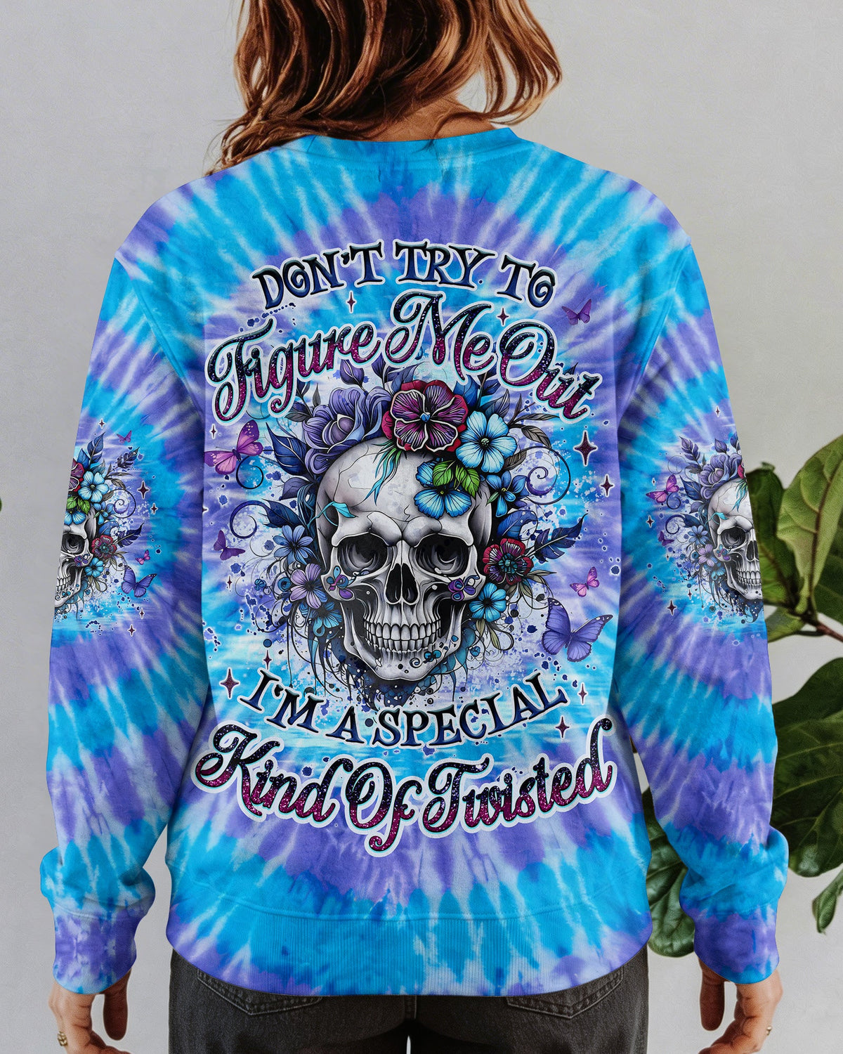 DON'T TRY TO FIGURE ME OUT ALL OVER PRINT - TYQY1004262