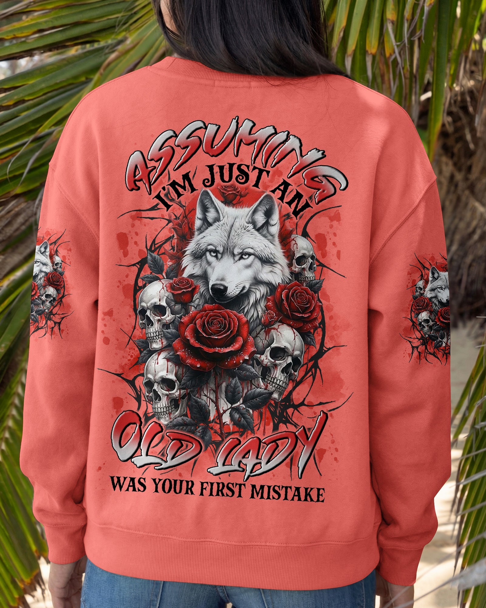 YOUR FIRST MISTAKE WOLF ALL OVER PRINT - TYLN2303263