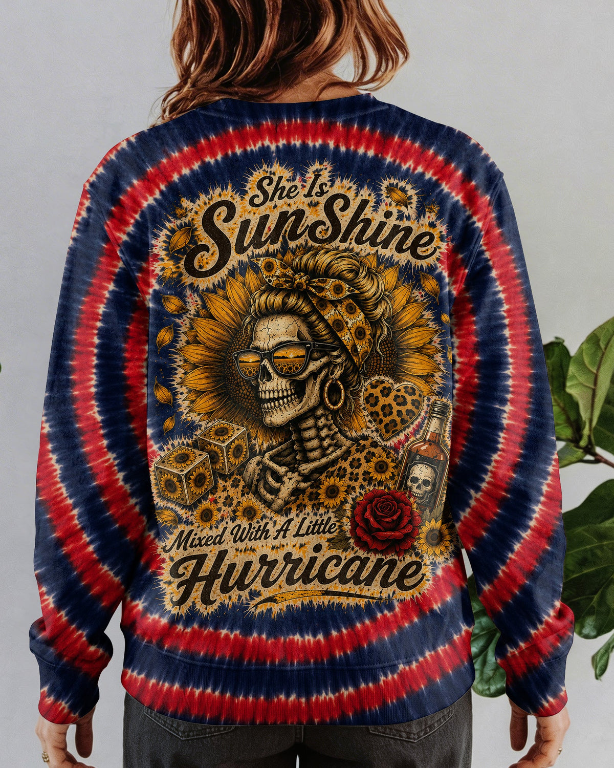 SHE IS SUNSHINE HURRICANE SWIRL ALL OVER PRINT - KMTM0207261
