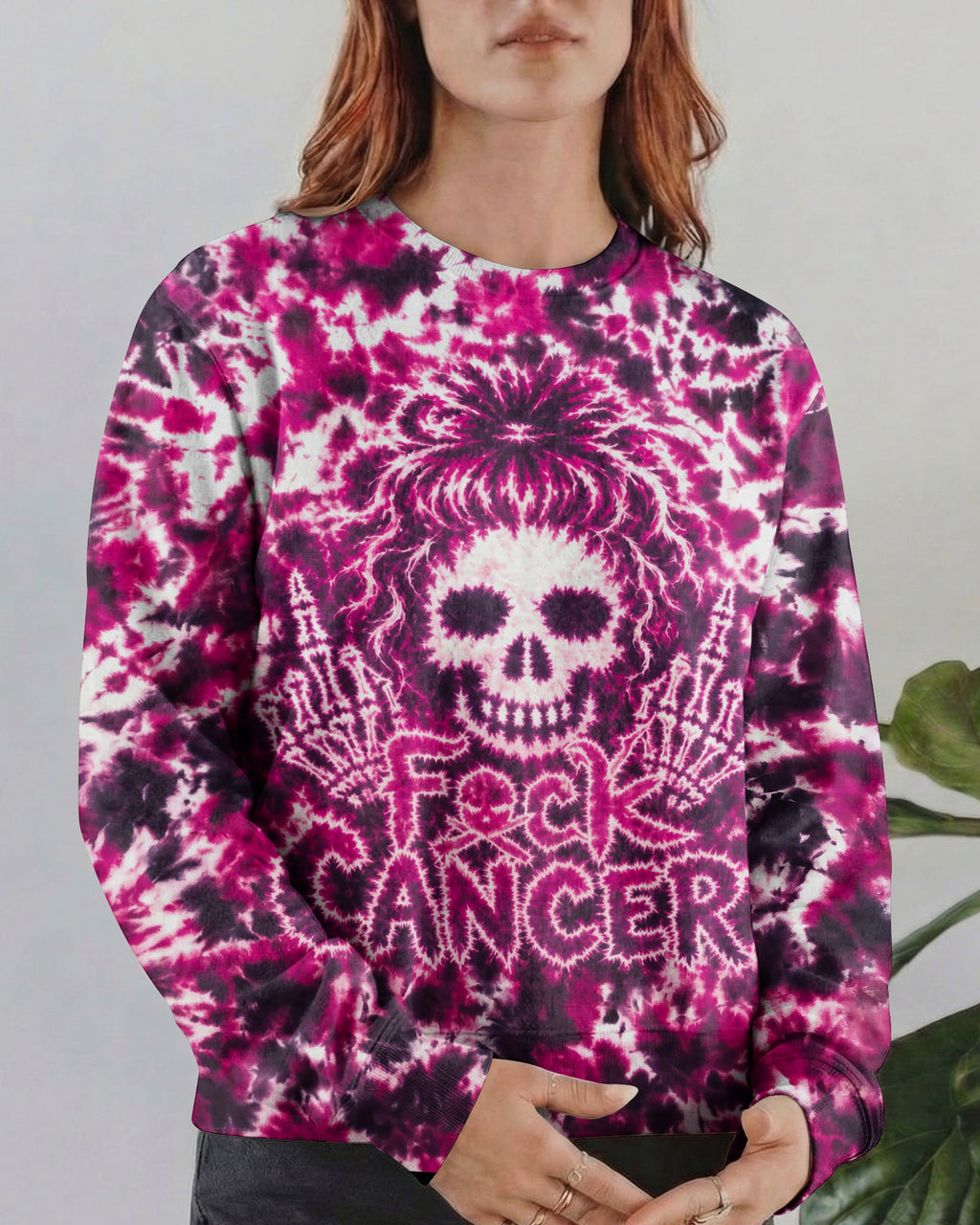 FCKS CANCER HIDDEN SKULL ALL OVER PRINT - RI0207261