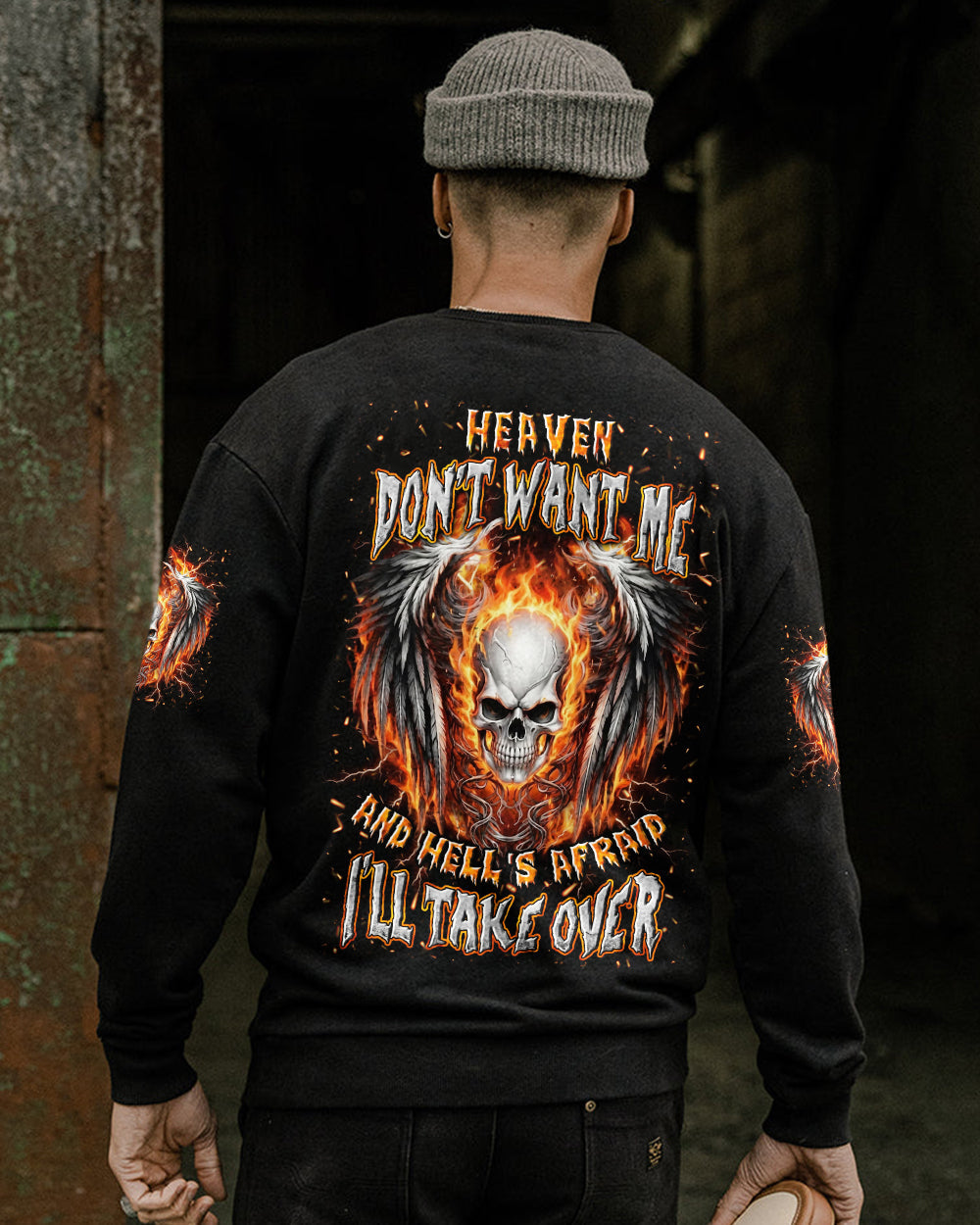 HEAVEN DON'T WANT ME ALL OVER PRINT - TYLN1803261
