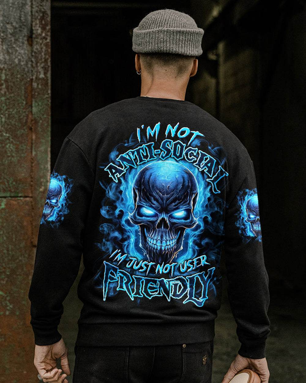 I'M NOT ANTI-SOCIAL ALL OVER PRINT - TYLN0106261