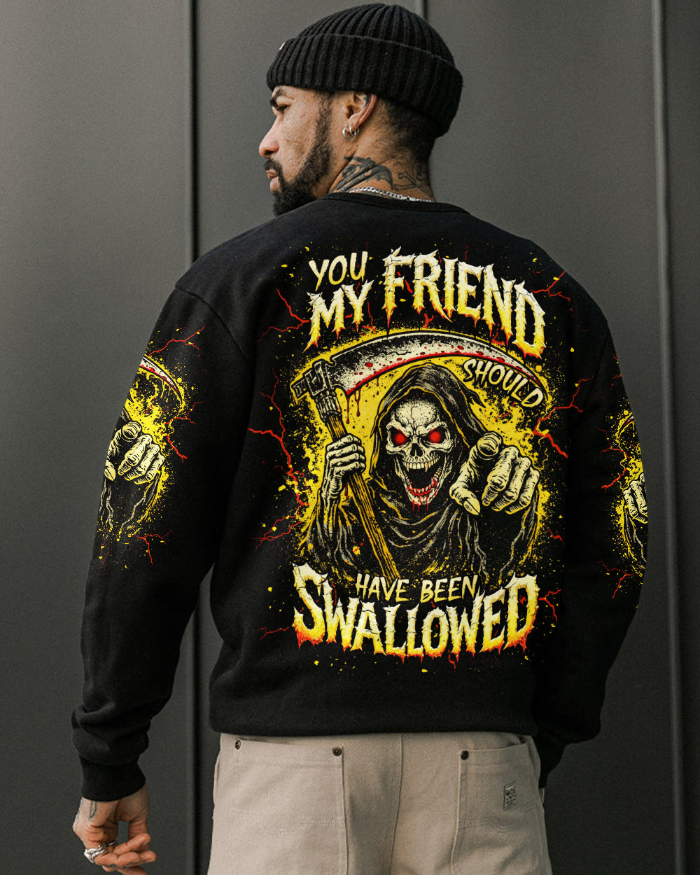 YOU MY FRIEND SHOULD HAVE BEEN SWALLOWED ALL OVER PRINT - TLNT2603263