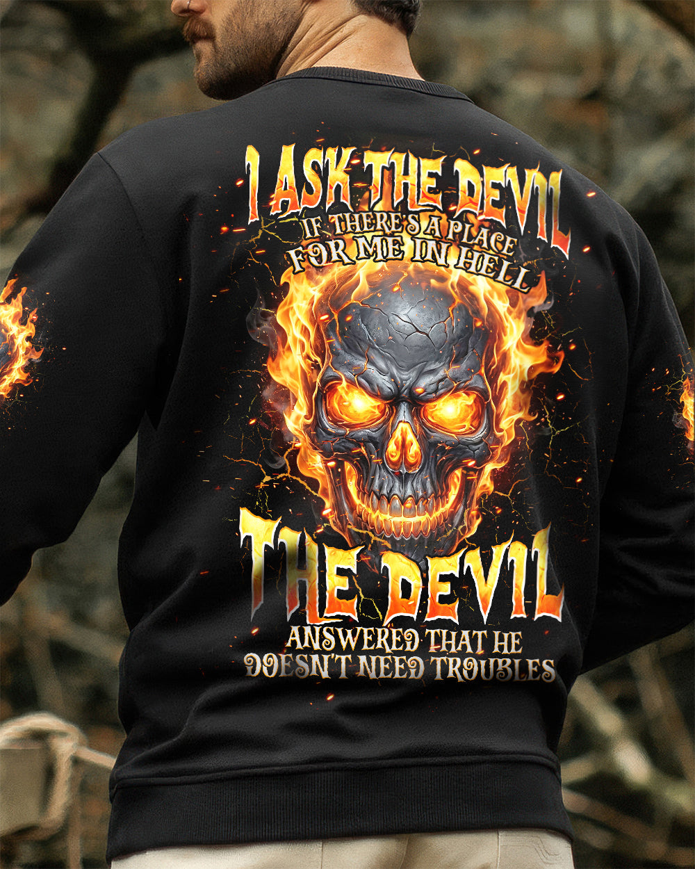 I ASKED THE DEVIL ALL OVER PRINT - TYPQ2503261
