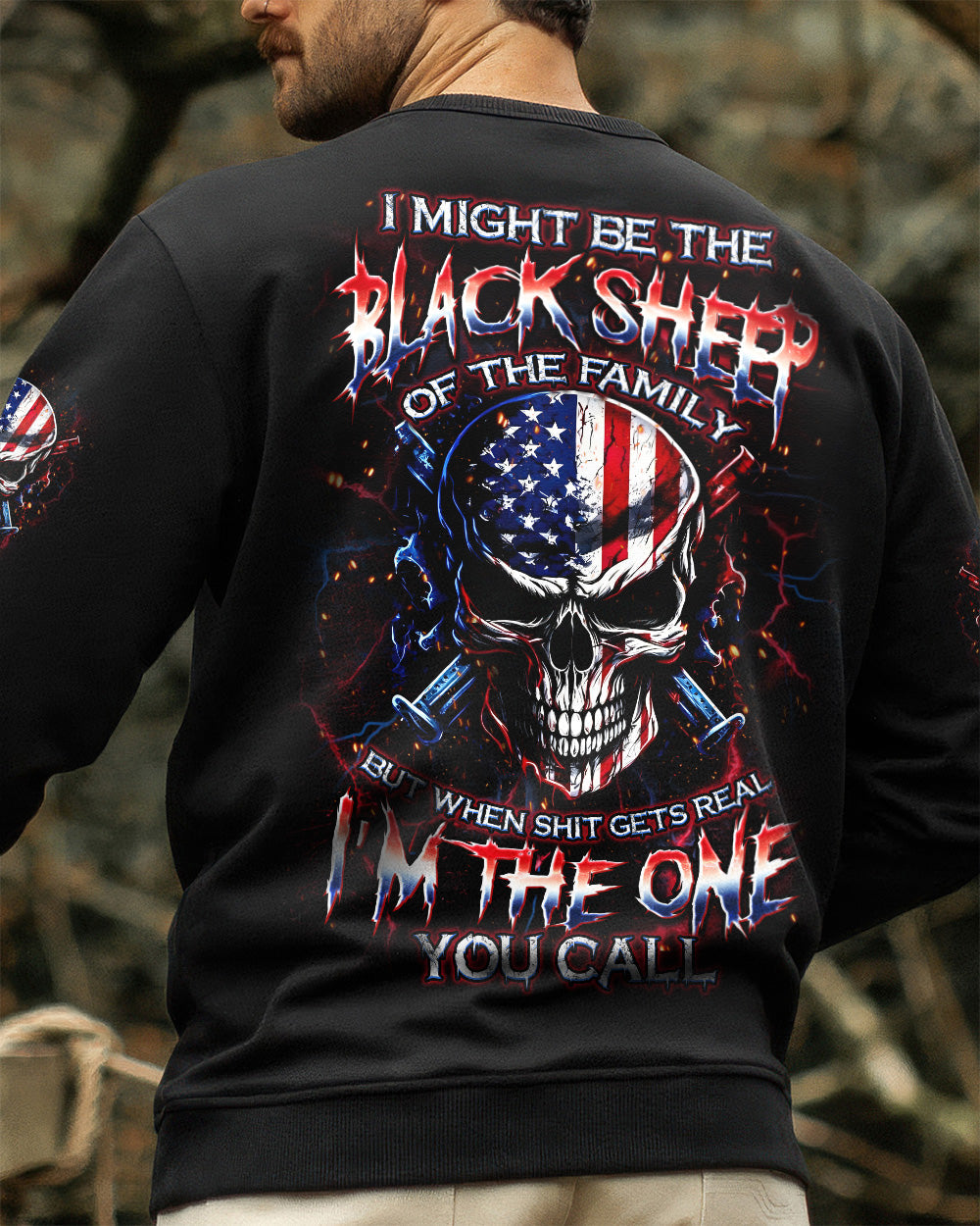 I MIGHT BE THE BLACK SHEEP OF THE FAMILY ALL OVER PRINT - TYQY1203261