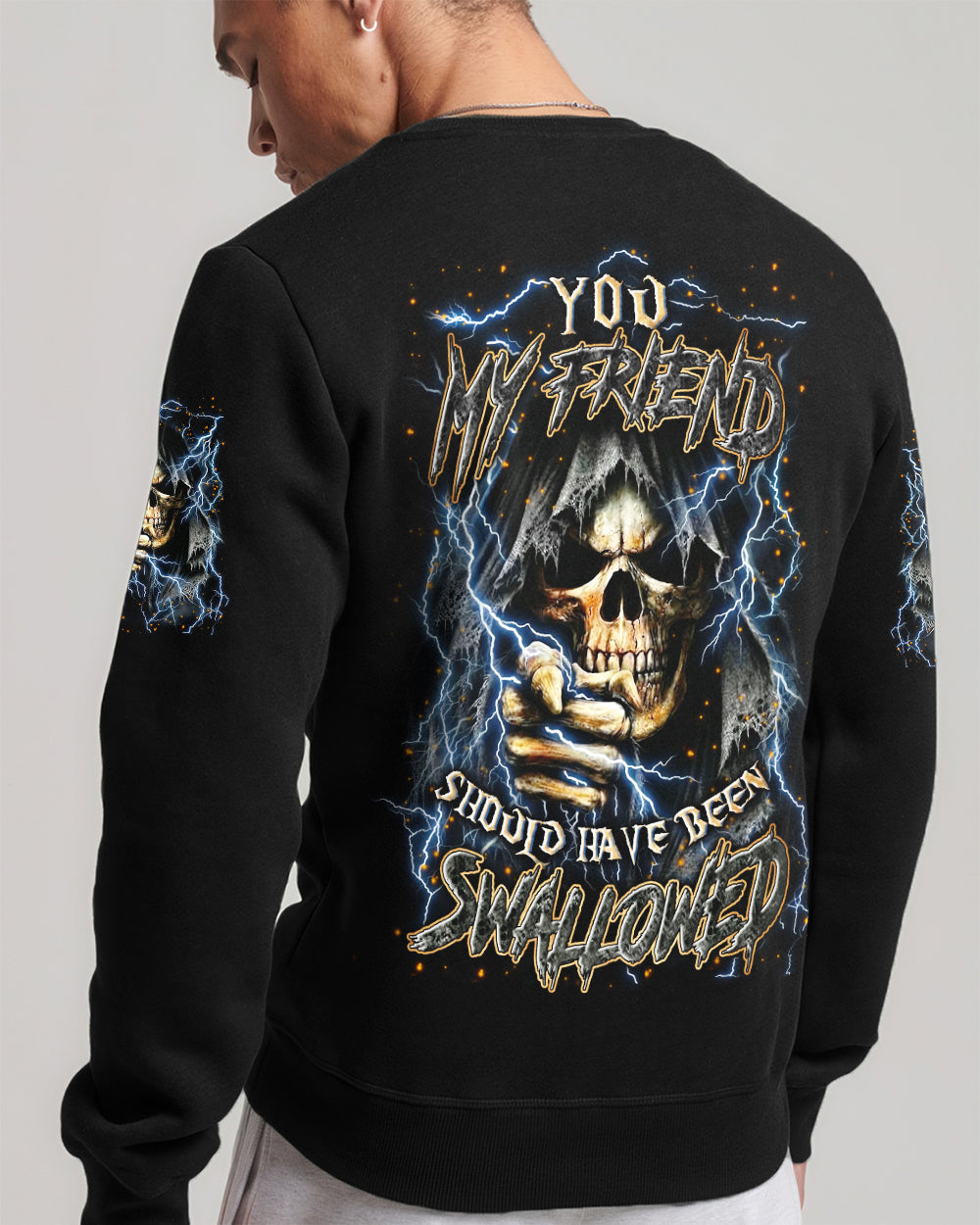 YOU MY FRIEND SHOULD HAVE BEEN SWALLOWED ALL OVER PRINT - TYLN0403263