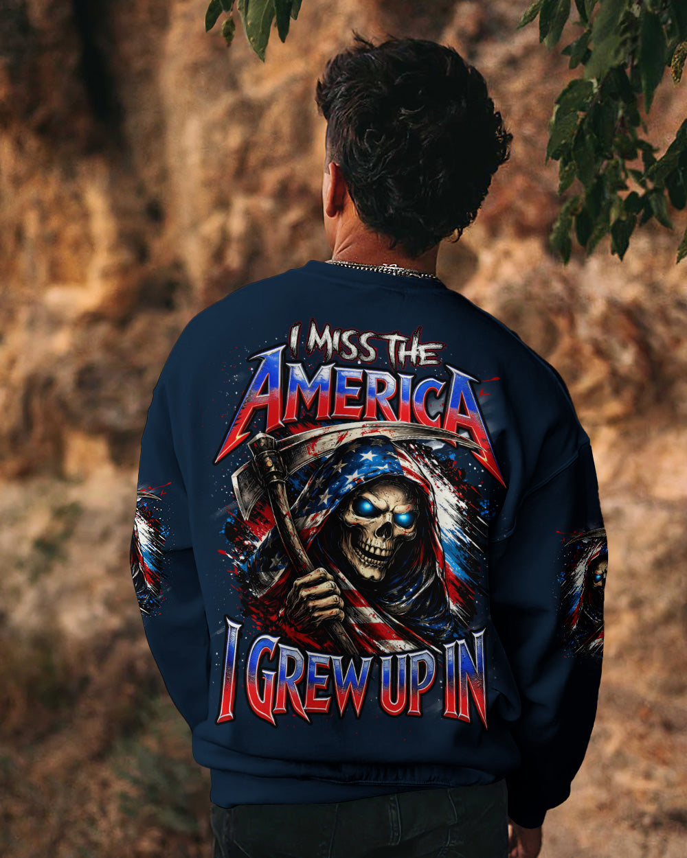 I MISS THE AMERICA I GREW UP IN REAPER ALL OVER PRINT - TYQY0904262