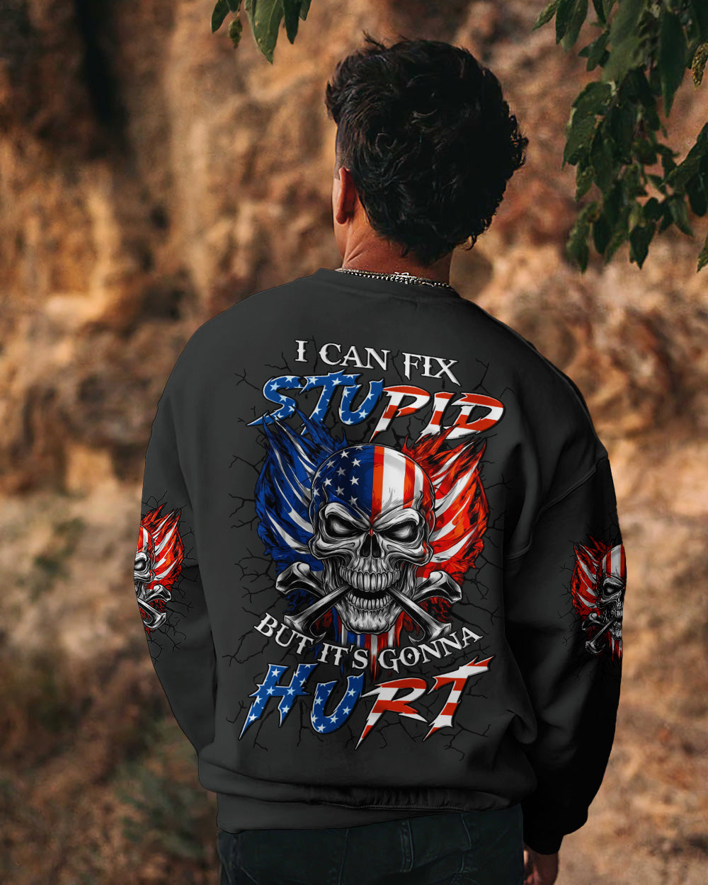 I CAN FIX STUPID BUT IT'S GONNA HURT ALL OVER PRINT - TYLN1903262