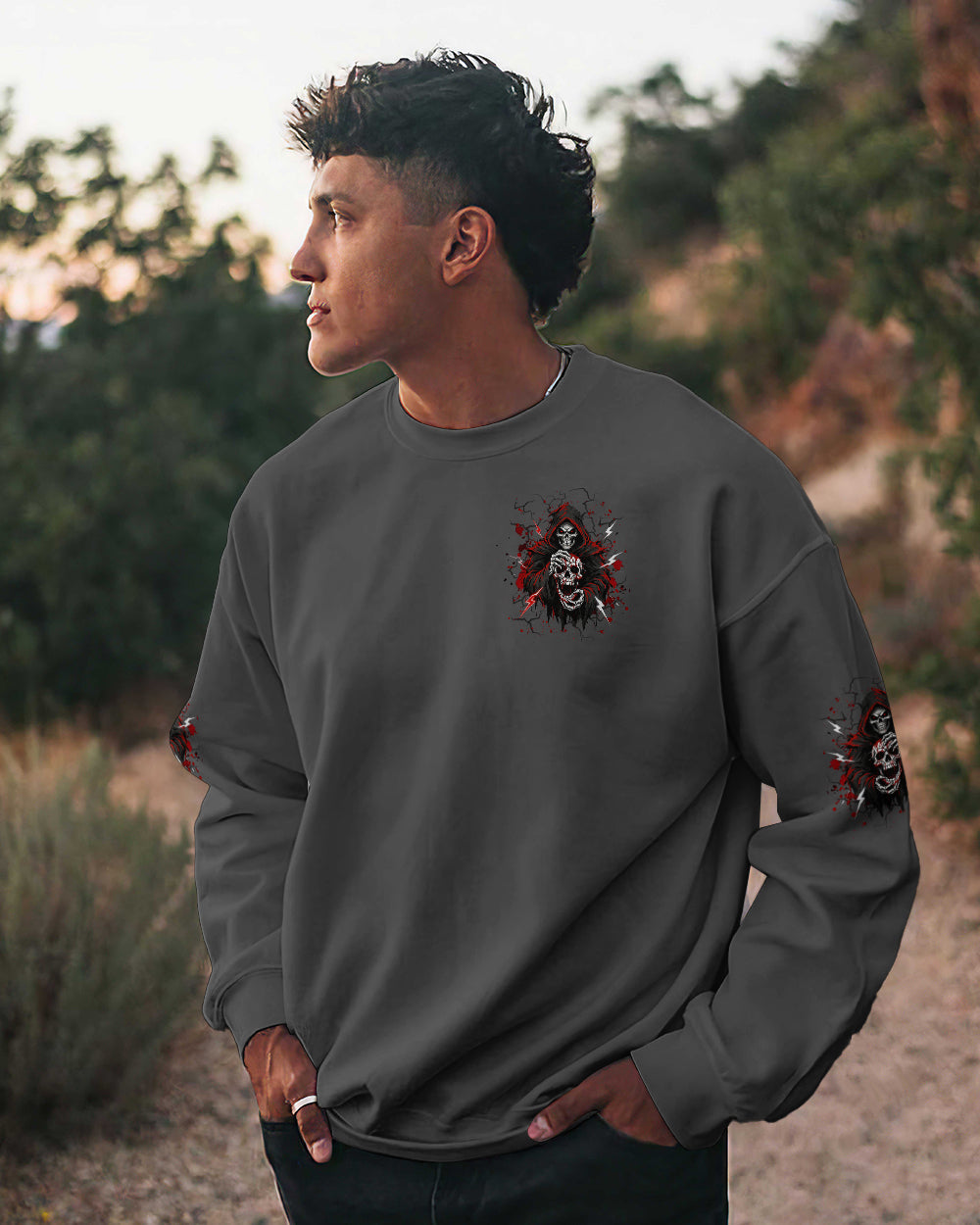 YES I'M A NICE PERSON SKULL REAPER ALL OVER PRINT - TLHG2703262