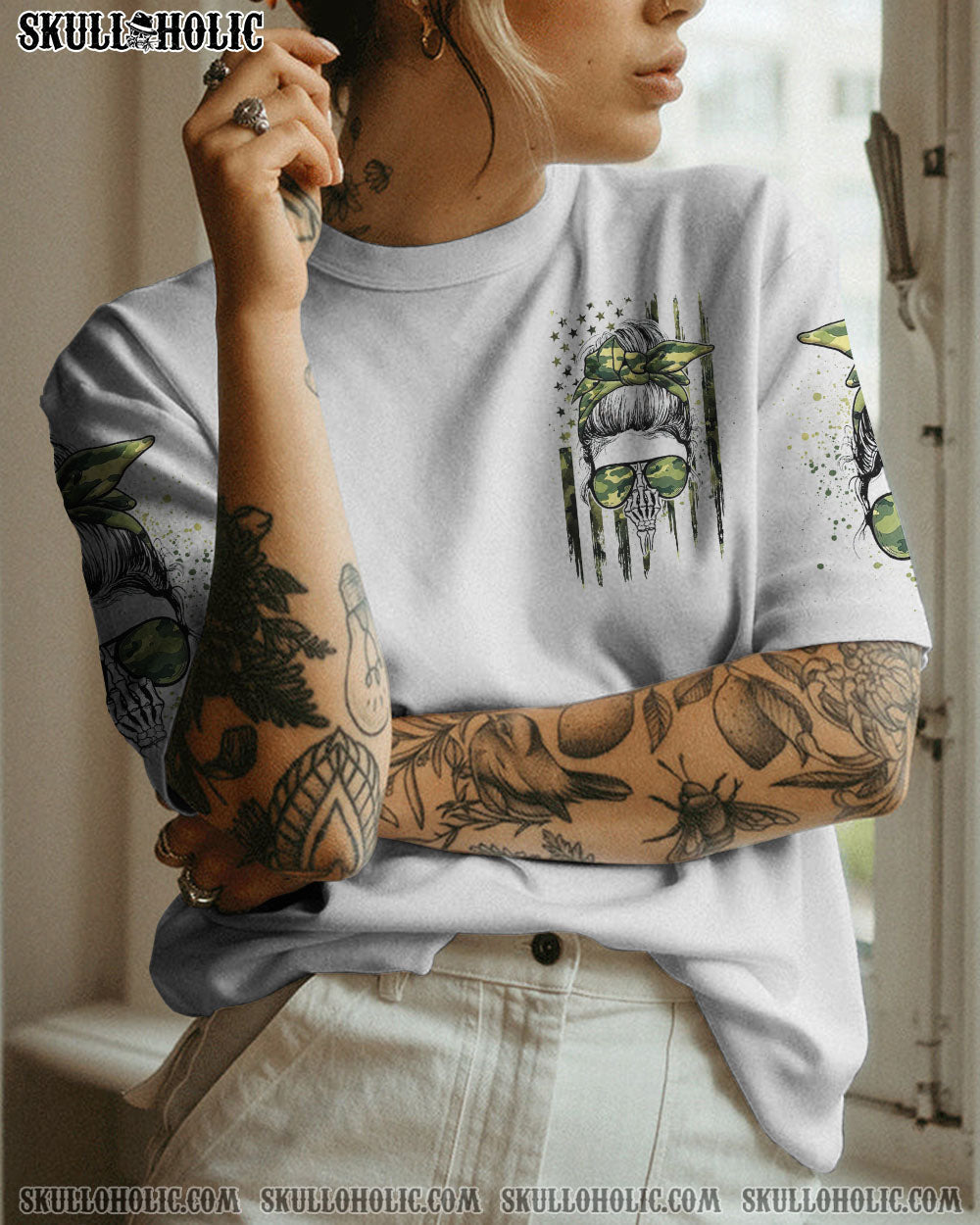 OH I PISSED YOU OFF MESSY BUN ALL OVER PRINT - YHHG1005231