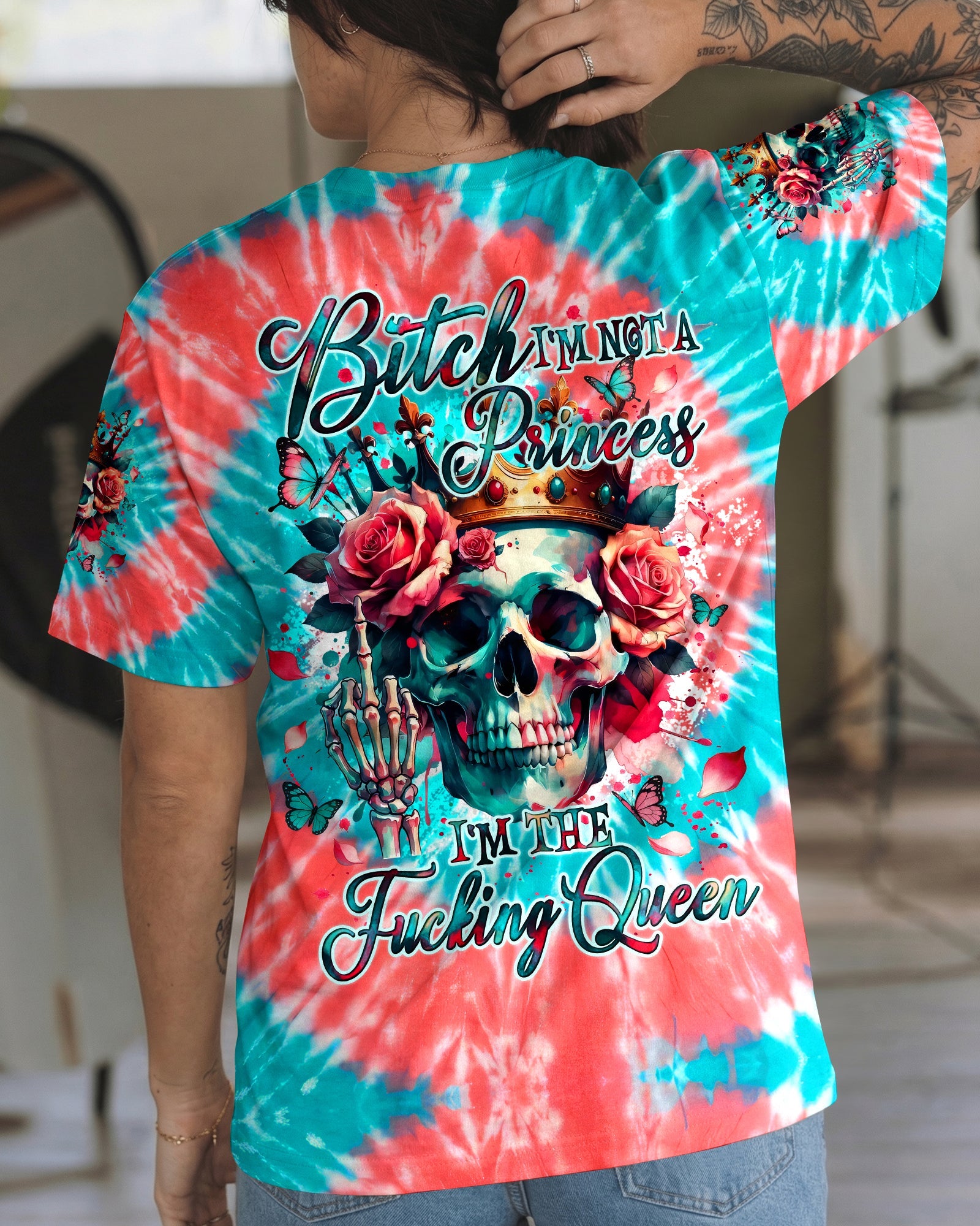 I'M NOT A PRINCESS ALL OVER PRINT - TYQY2304261