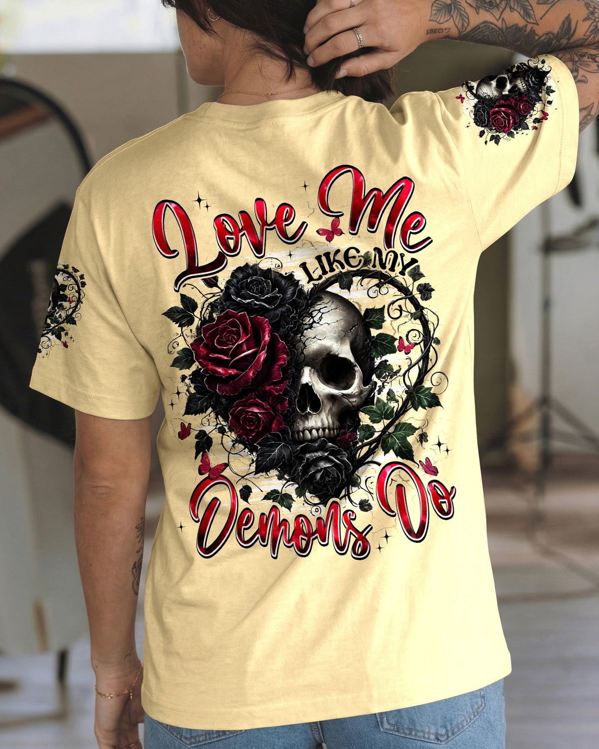 LOVE ME LIKE MY DEMONS DO ALL OVER PRINT - TYPQ0604261