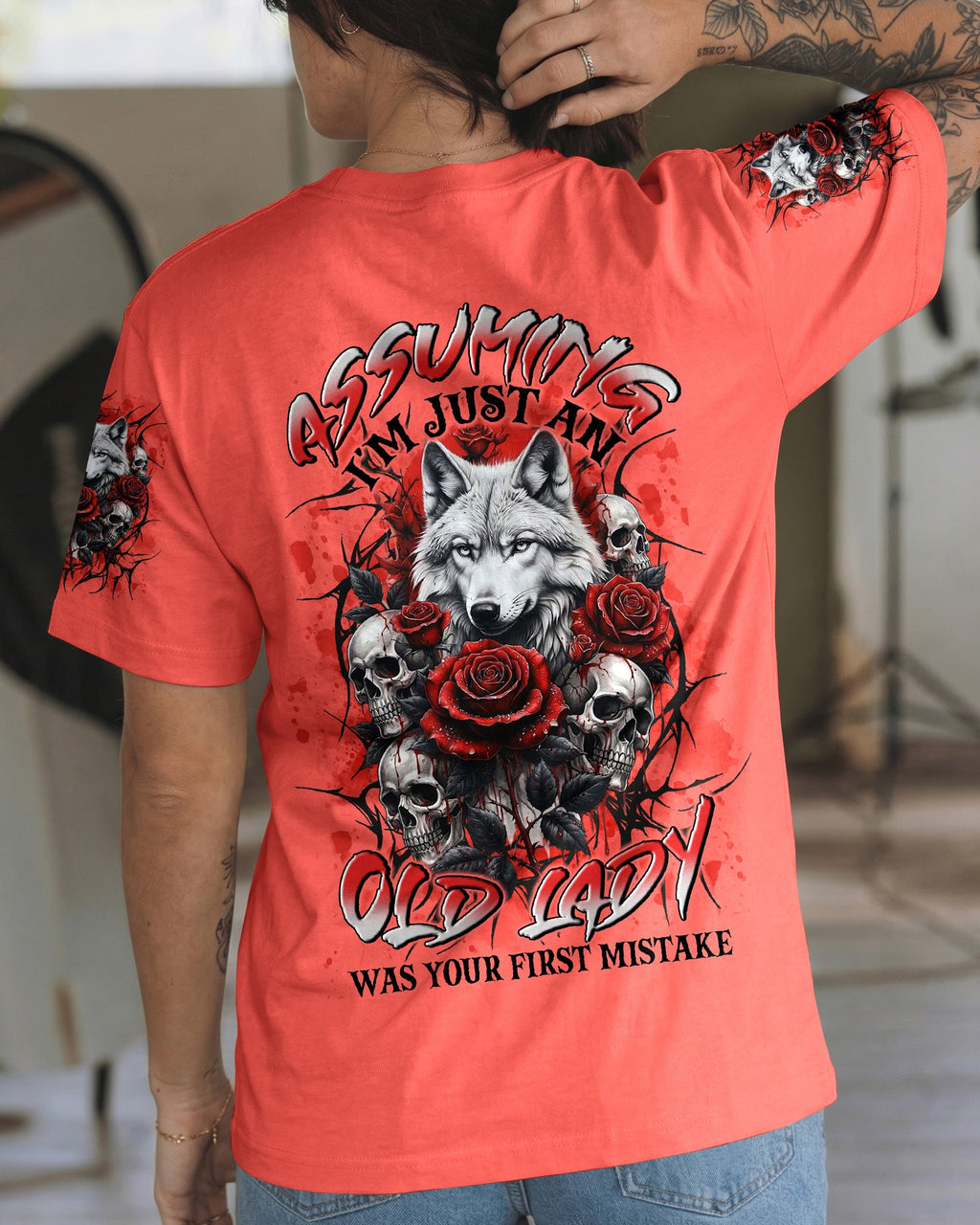 YOUR FIRST MISTAKE WOLF ALL OVER PRINT - TYLN2303263