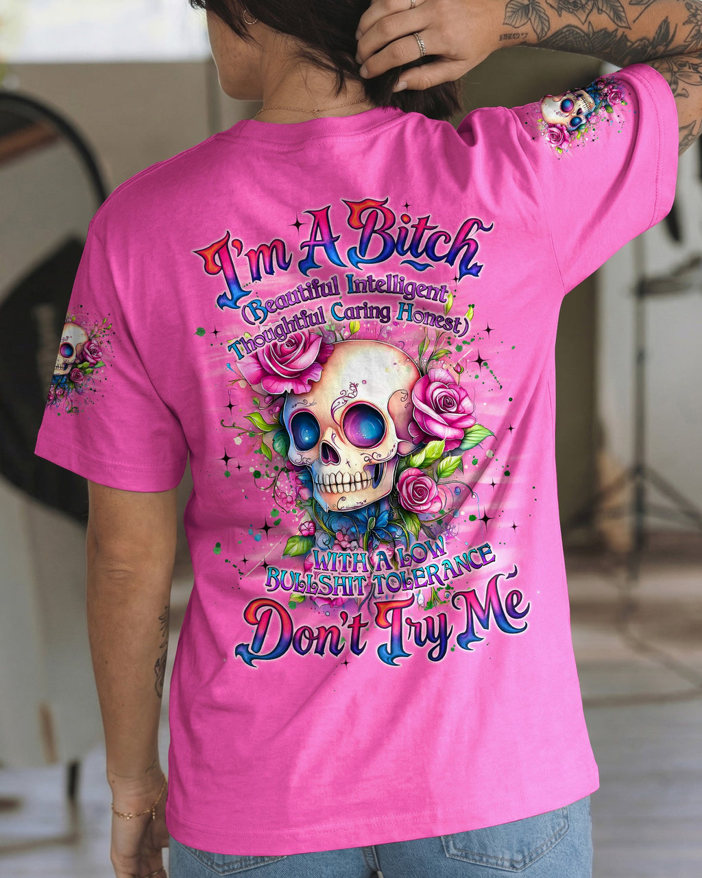 I'M A B DON'T TRY ME ALL OVER PRINT - TYQY1304267