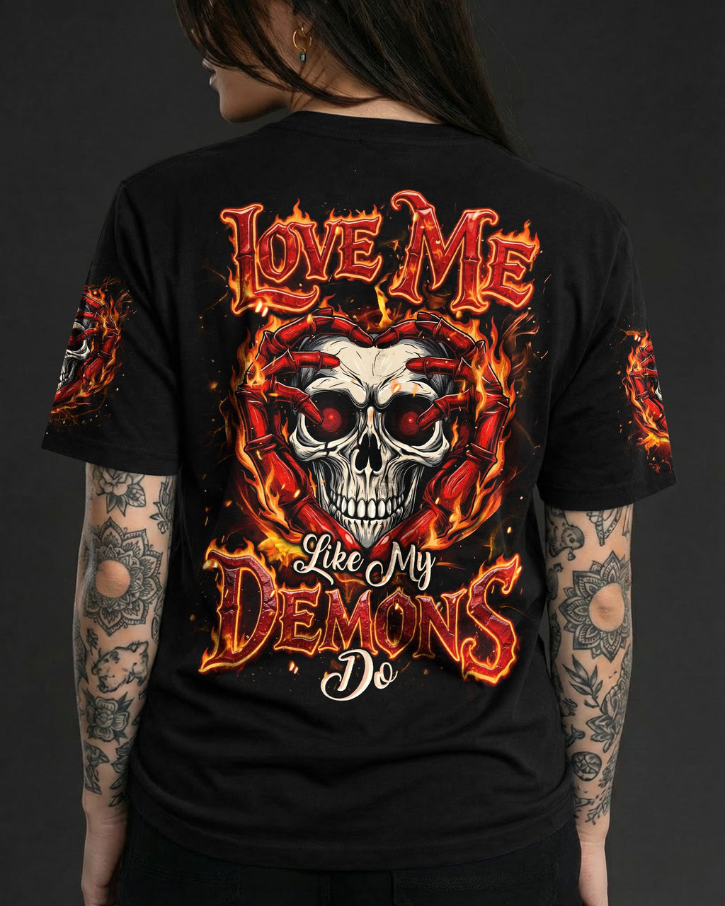 LOVE ME LIKE MY DEMONS DO ALL OVER PRINT - TYQY2104262