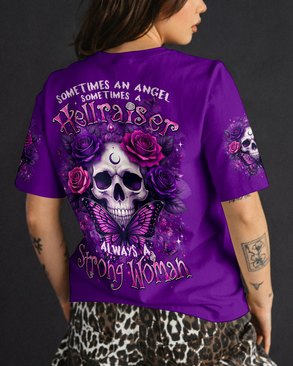 SOMETIMES AN ANGEL SOMETIMES A HELLRAISER ALL OVER PRINT - TYPQ2105261