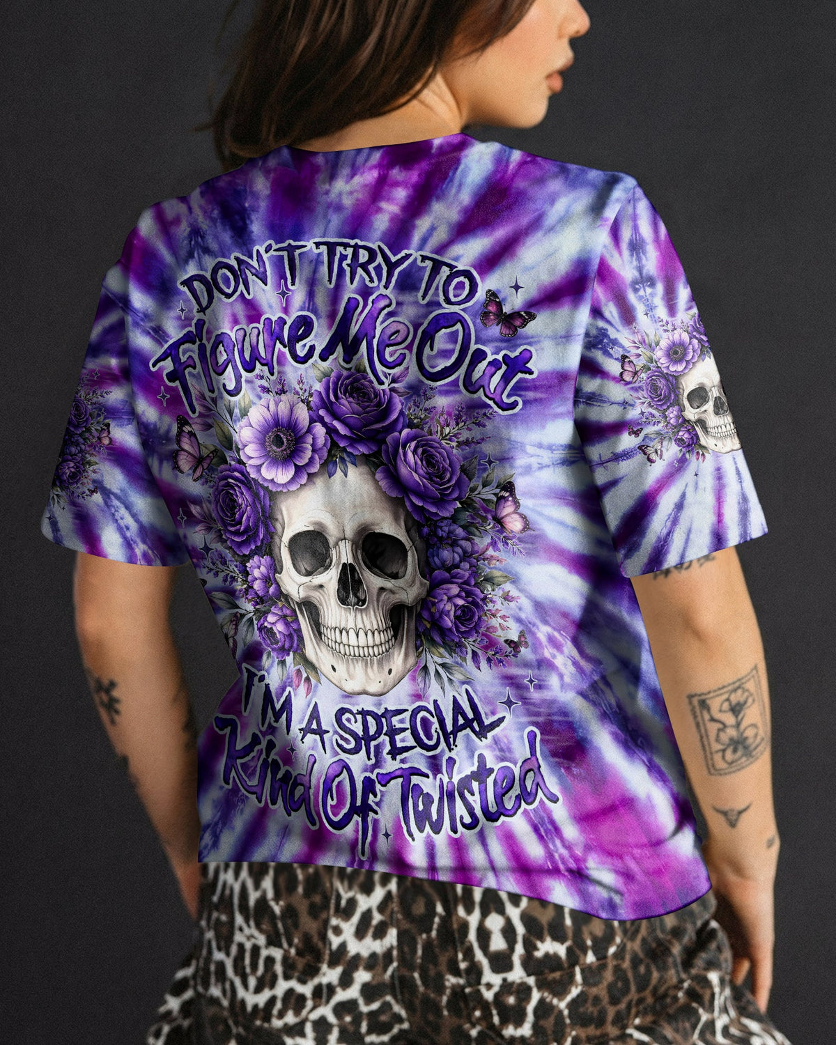 DON'T TRY TO FIGURE ME OUT ALL OVER PRINT - TYQY0506261