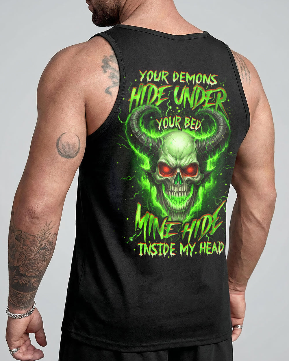 YOUR DEMONS HIDE UNDER YOUR BED ALL OVER PRINT - YHHN2601261