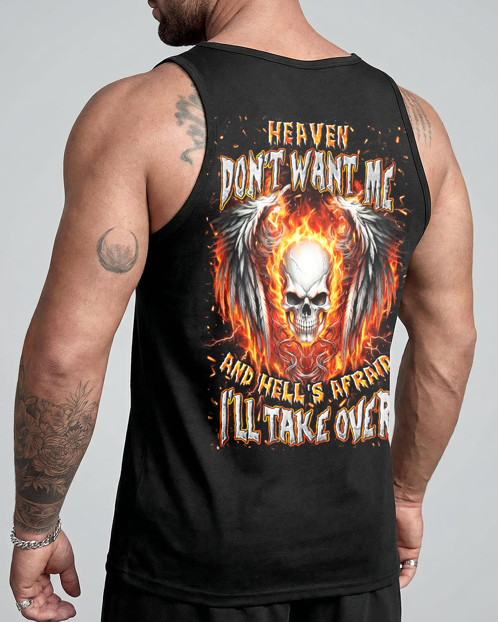 HEAVEN DON'T WANT ME ALL OVER PRINT - TYLN1803261