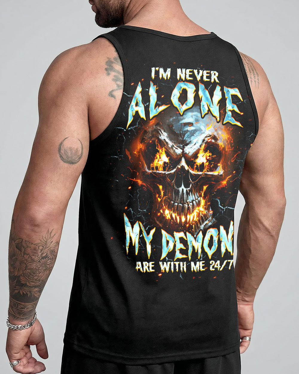I'M NEVER ALONE MY DEMONS ALL OVER PRINT - TYPQ2104263