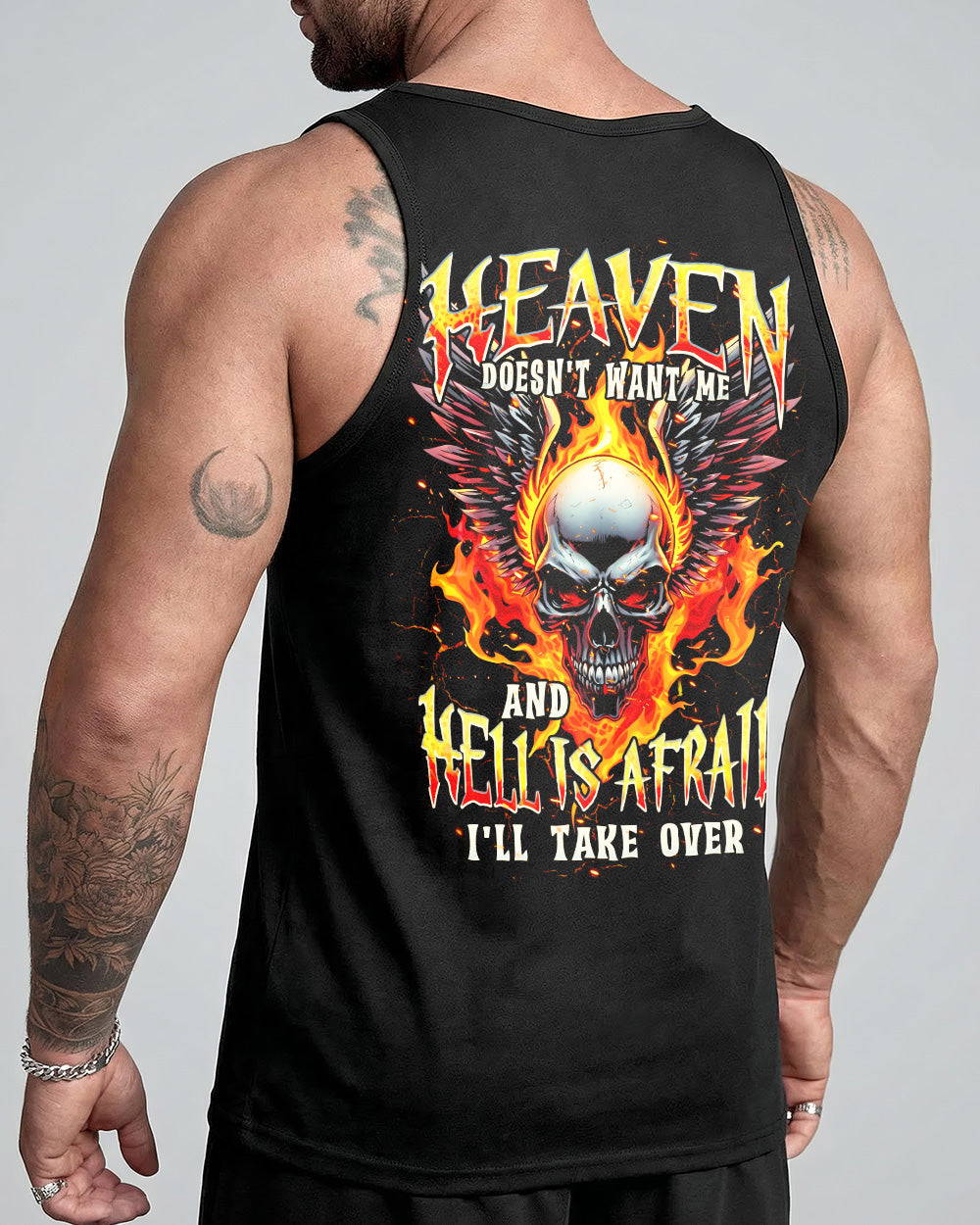 HEAVEN DON'T WANT ME ALL OVER PRINT - TYPQ0304261