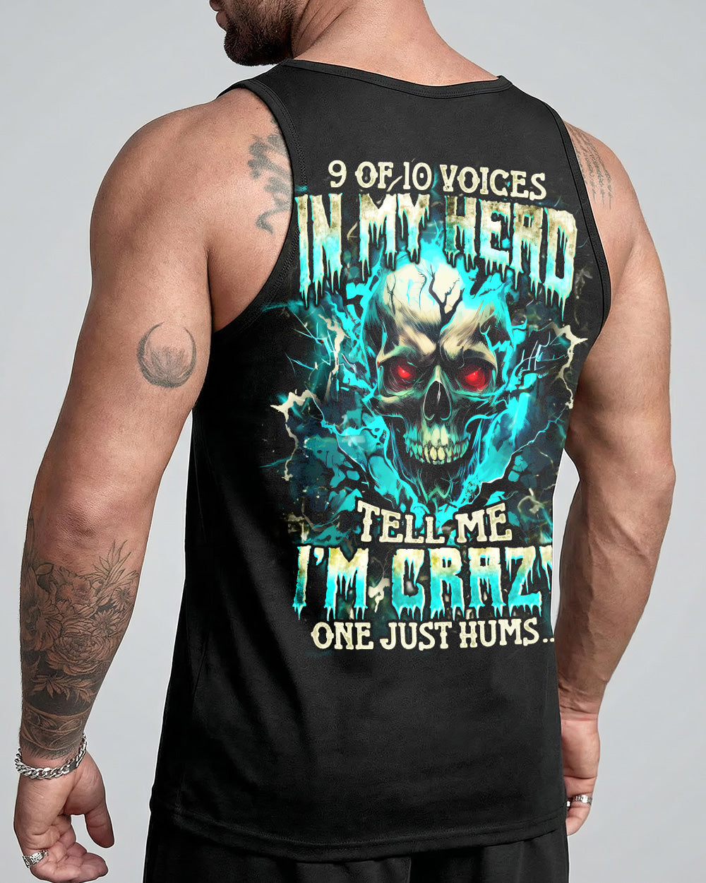 VOICES IN MY HEAD TELL ME I'M CRAZY ALL OVER PRINT - TYQY2803261