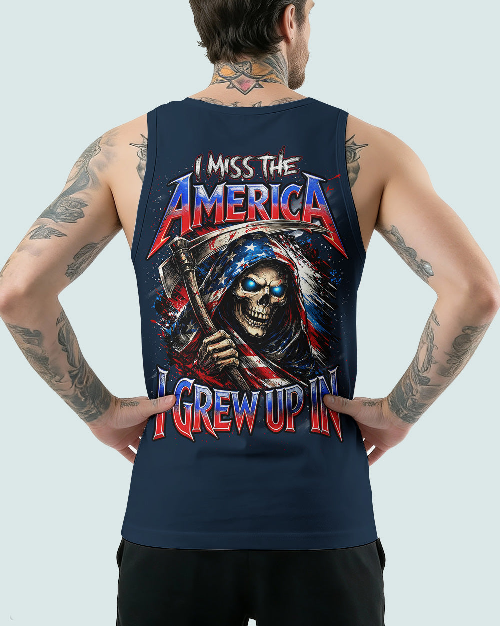 I MISS THE AMERICA I GREW UP IN REAPER ALL OVER PRINT - TYQY0904262